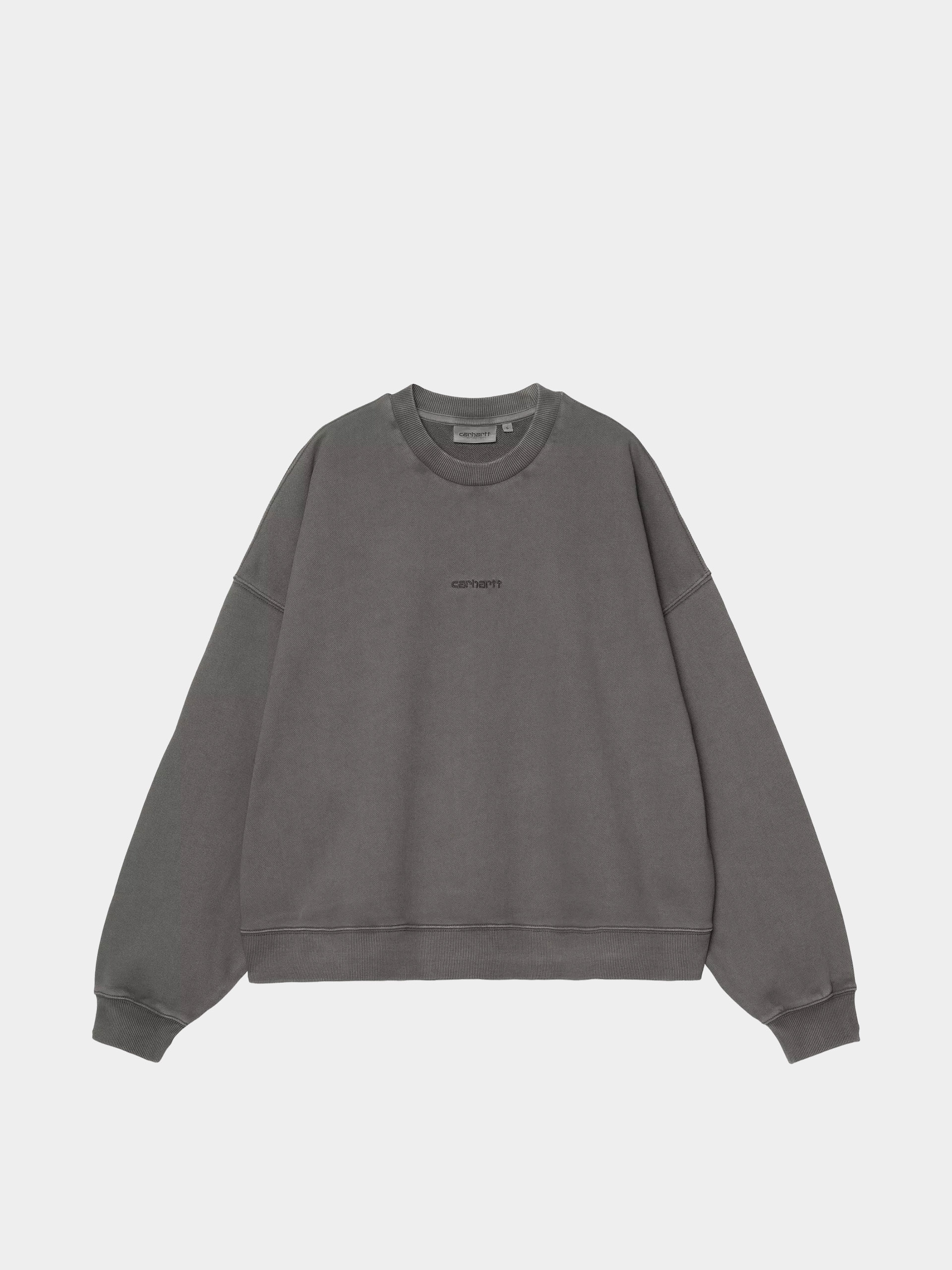 Pulu00f3ver Carhartt WIP Benton Wmn (graphite/garment dyed)