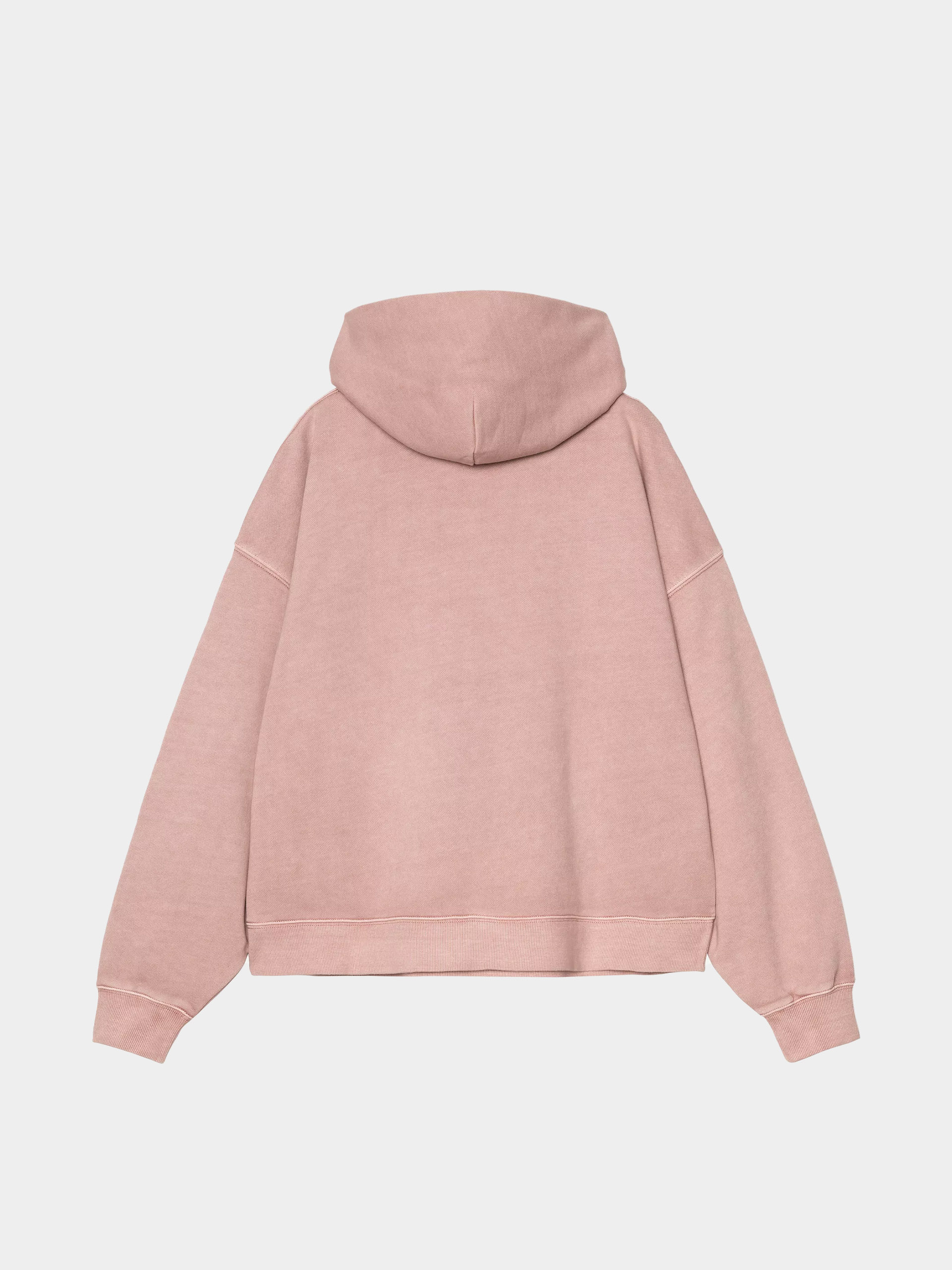 Kapucnis pulóver Carhartt WIP Benton HD Wmn (glassy pink/garment dyed)