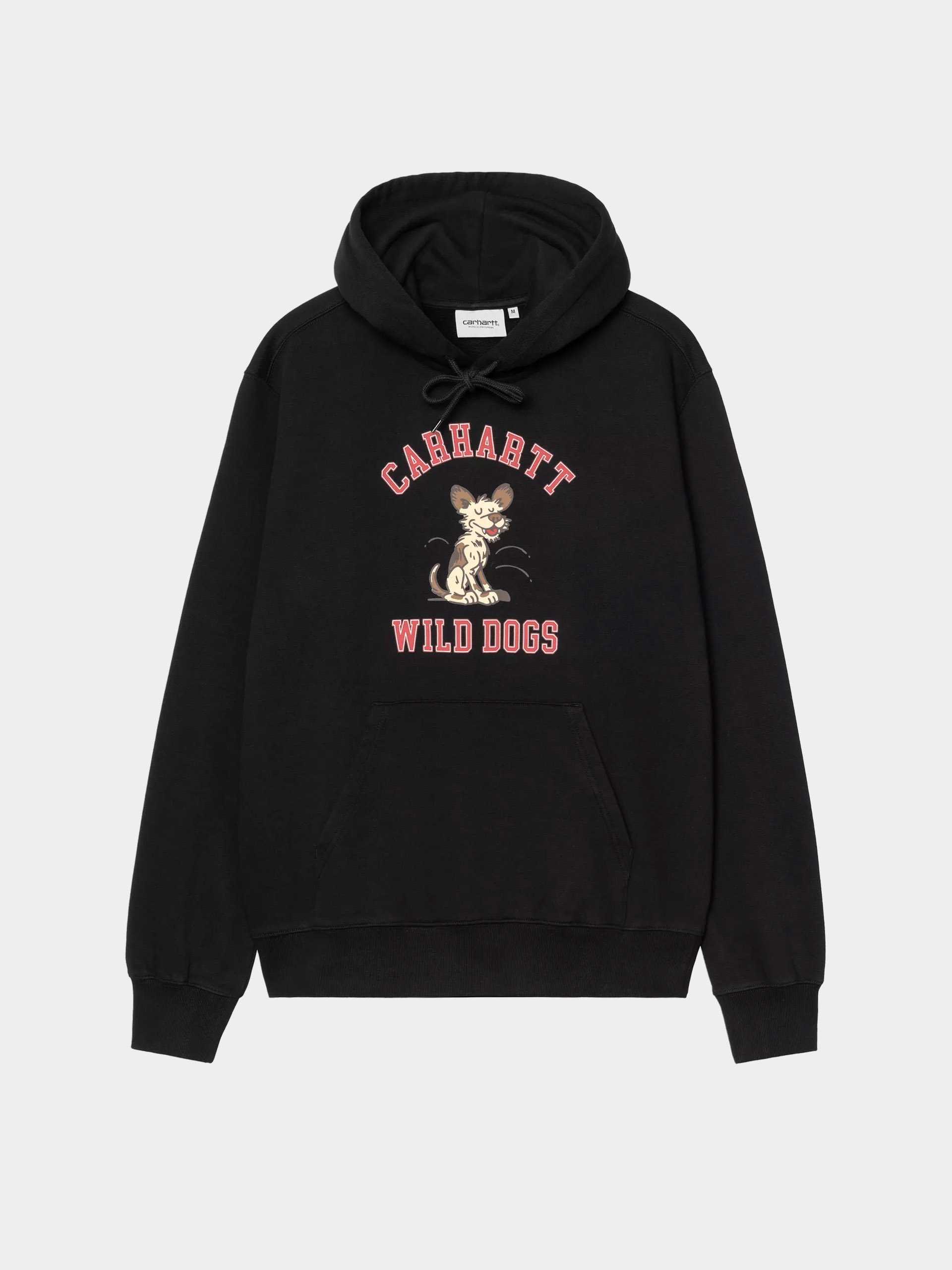 Kapucnis pulóver Carhartt WIP Wild Dog HD (black)