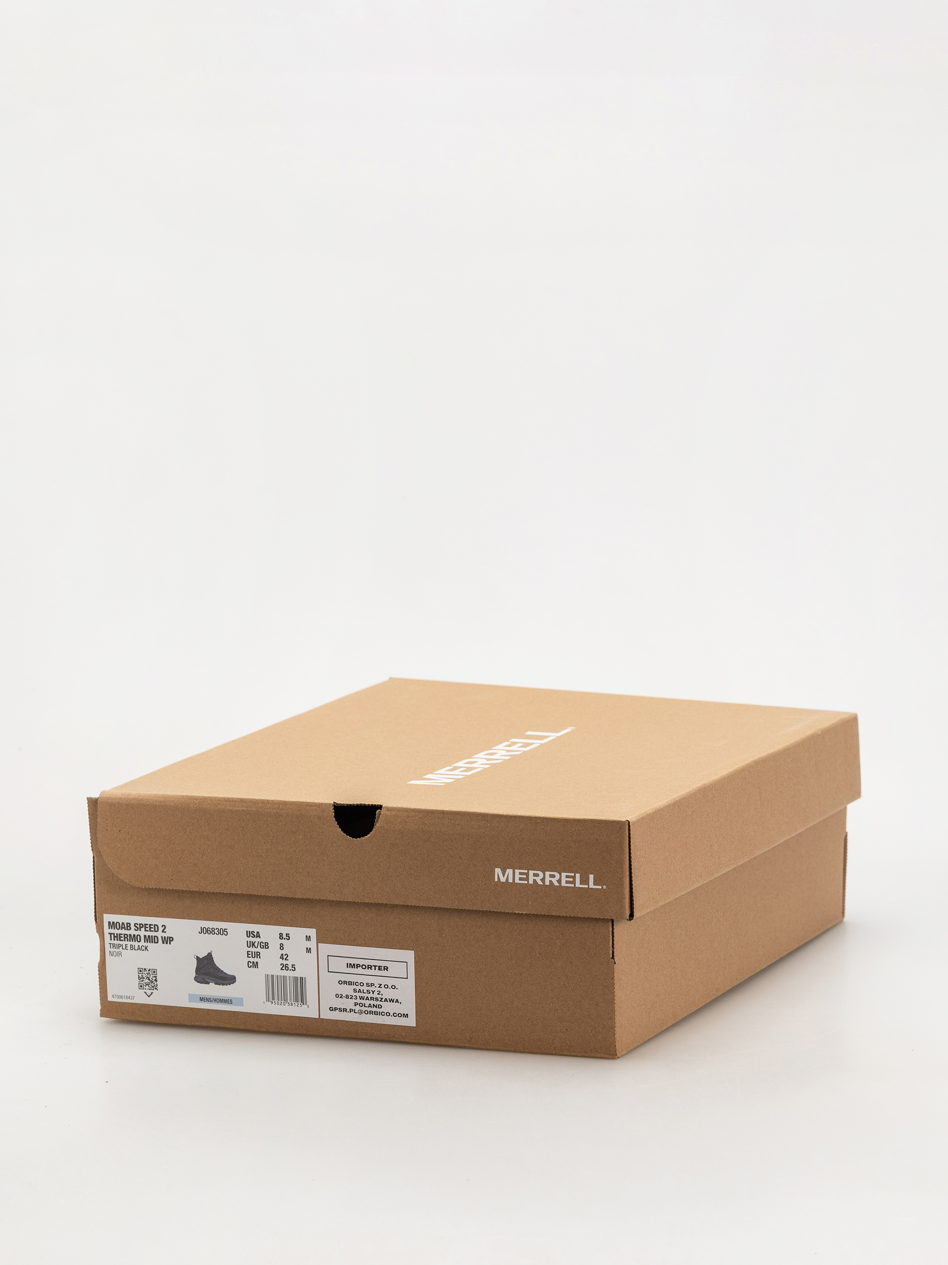 Merrell Moab Speed 2 Thermo Mid Wp Cipők (triple black)