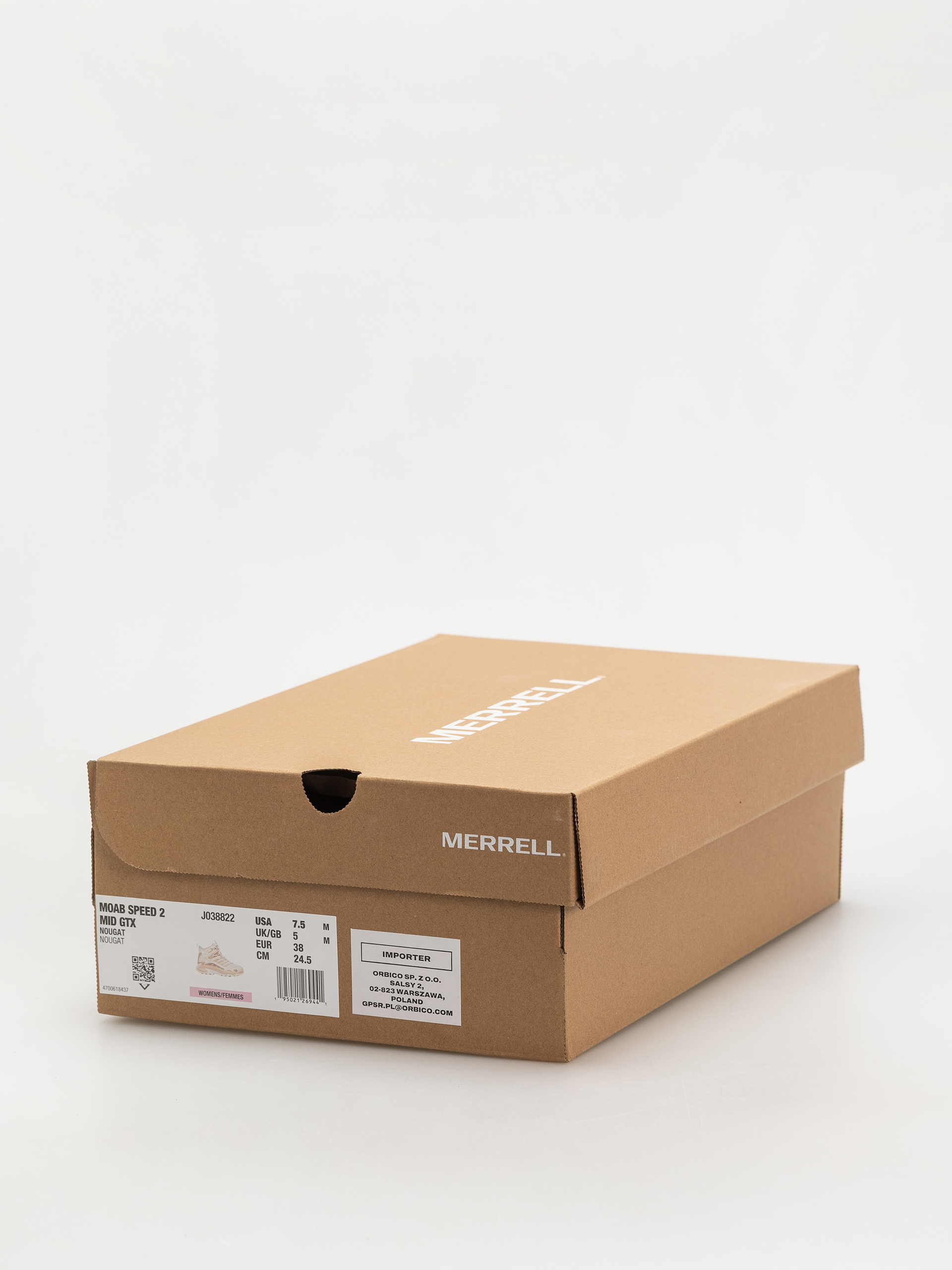 Cipők Merrell Moab Speed 2 Mid GTX Wmn (nougat)