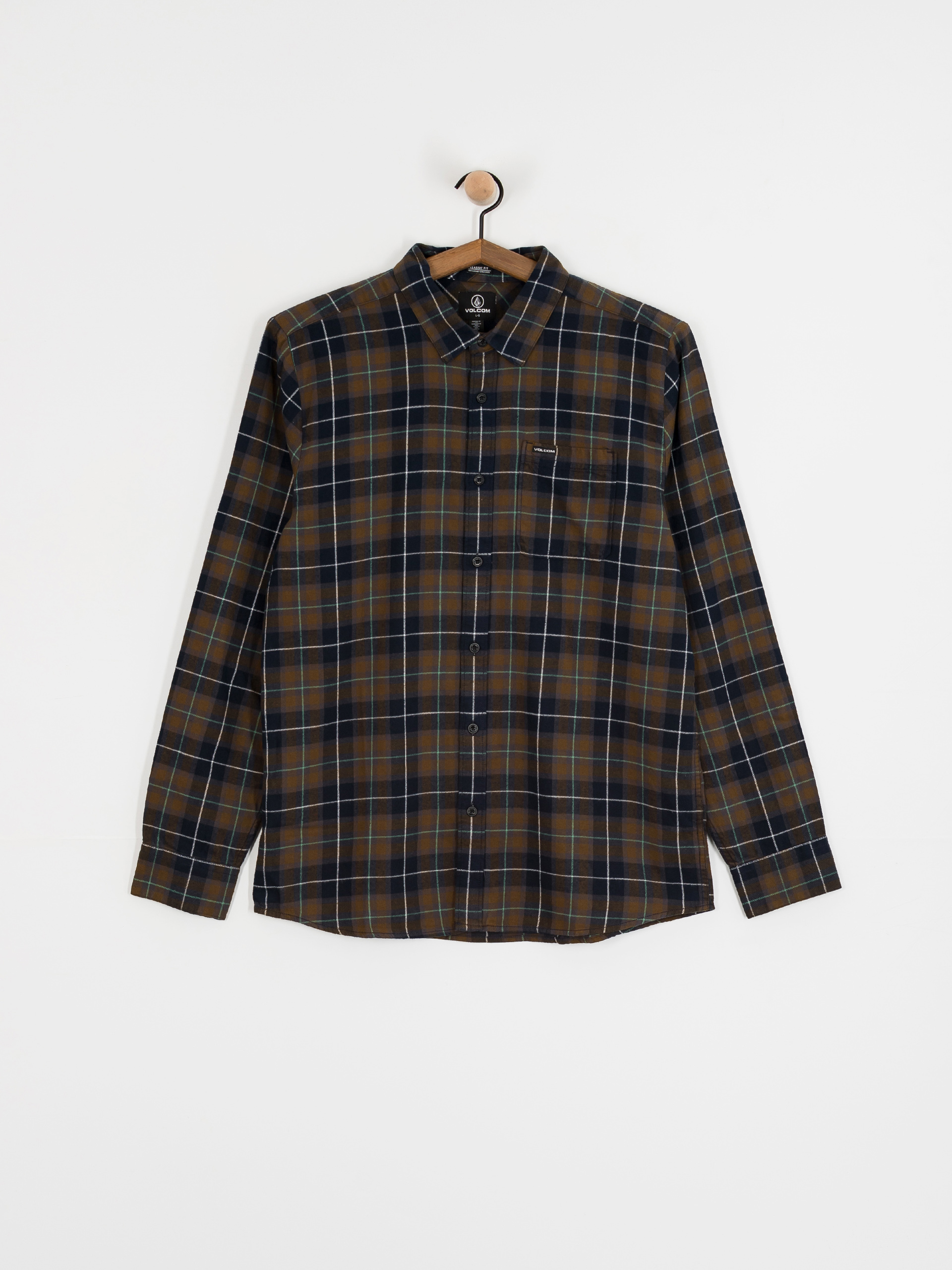 Volcom Caden Plaid Ing (navy)