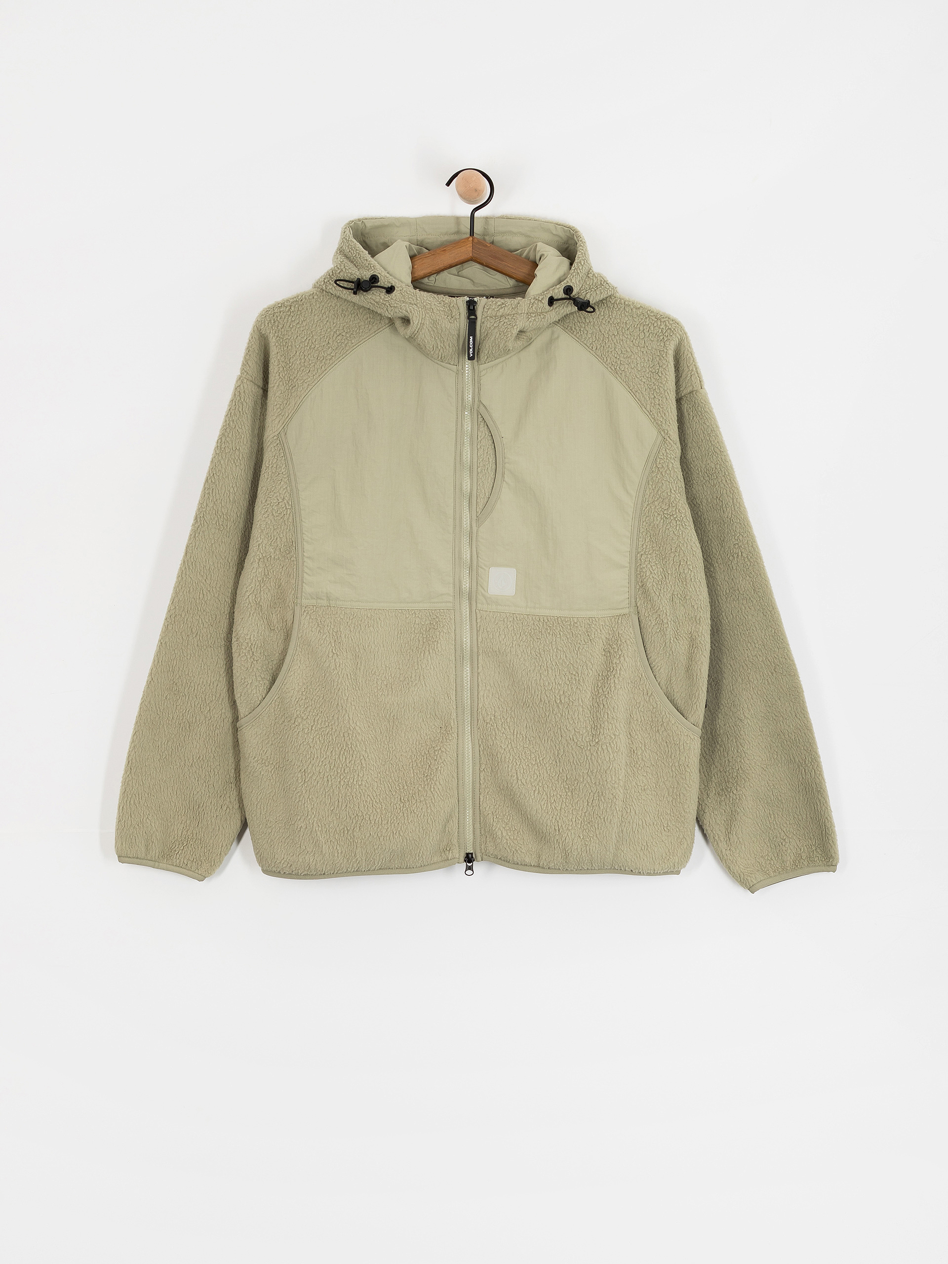 Volcom Nomaa Sherpa ZHD Kapucnis pulóver (green tea)