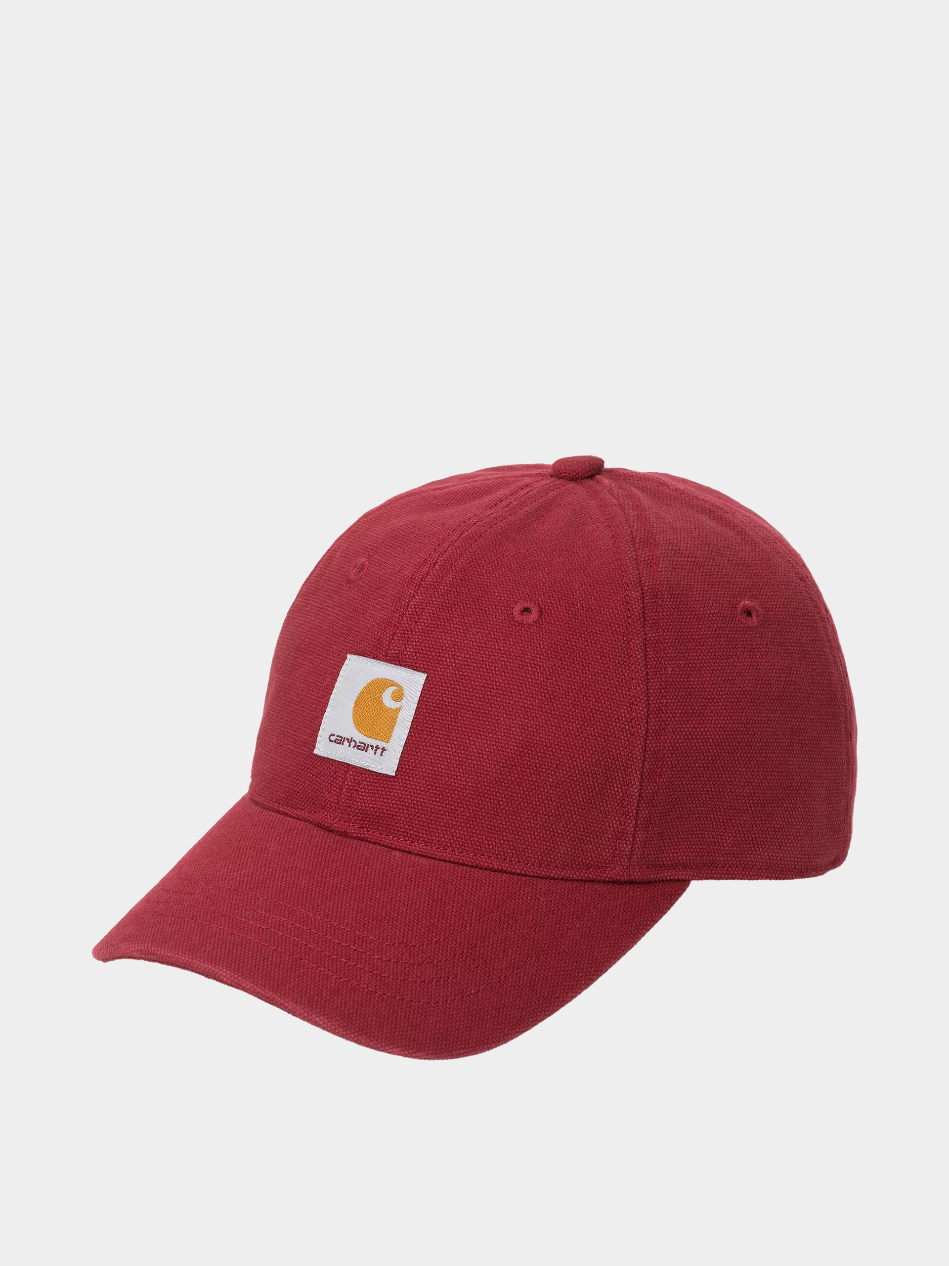 Baseball sapka Carhartt WIP Selby Canvas (scarlet/stone washed)