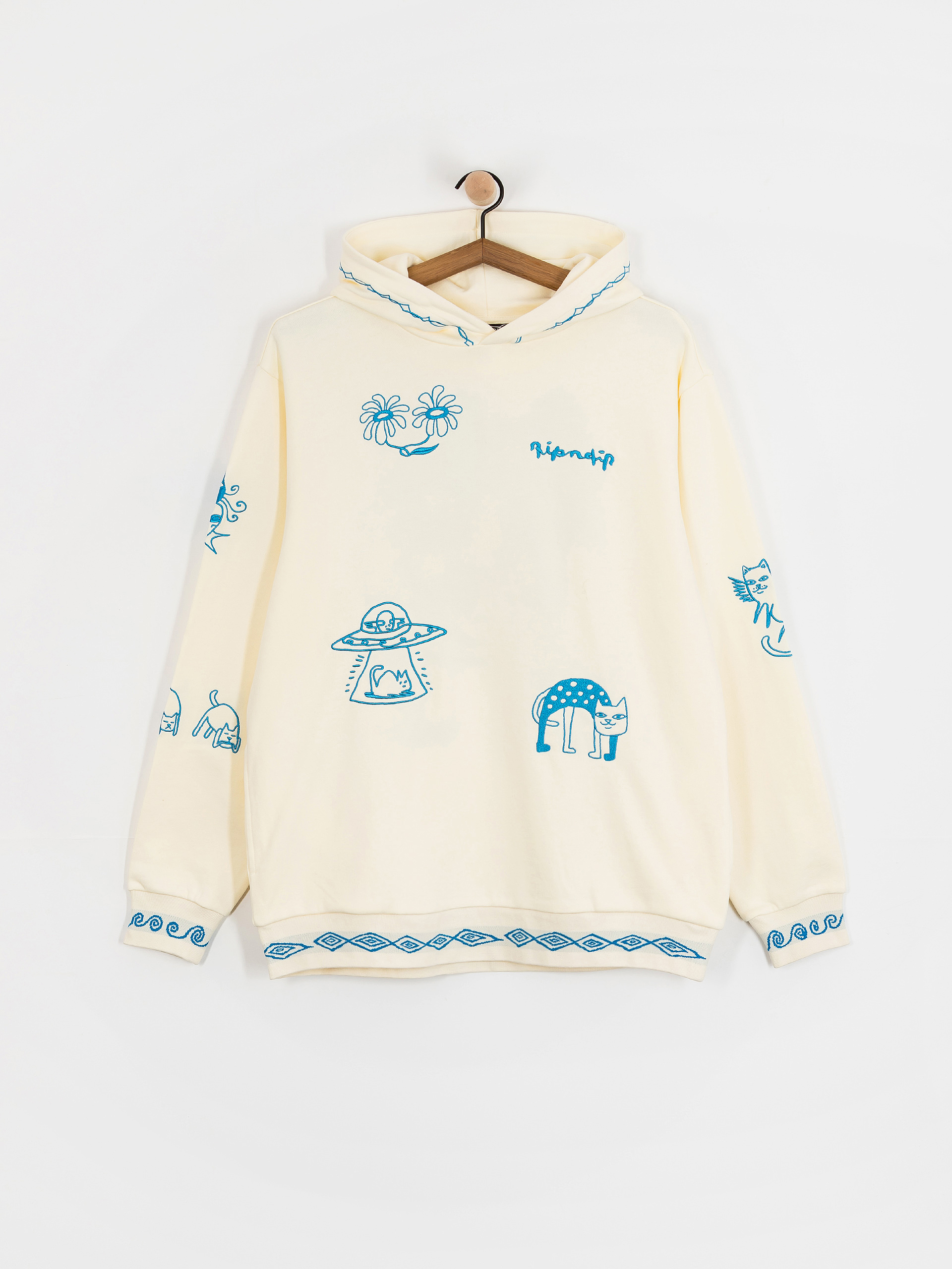 RipNDip Blonded HD Kapucnis pulóver (off white)