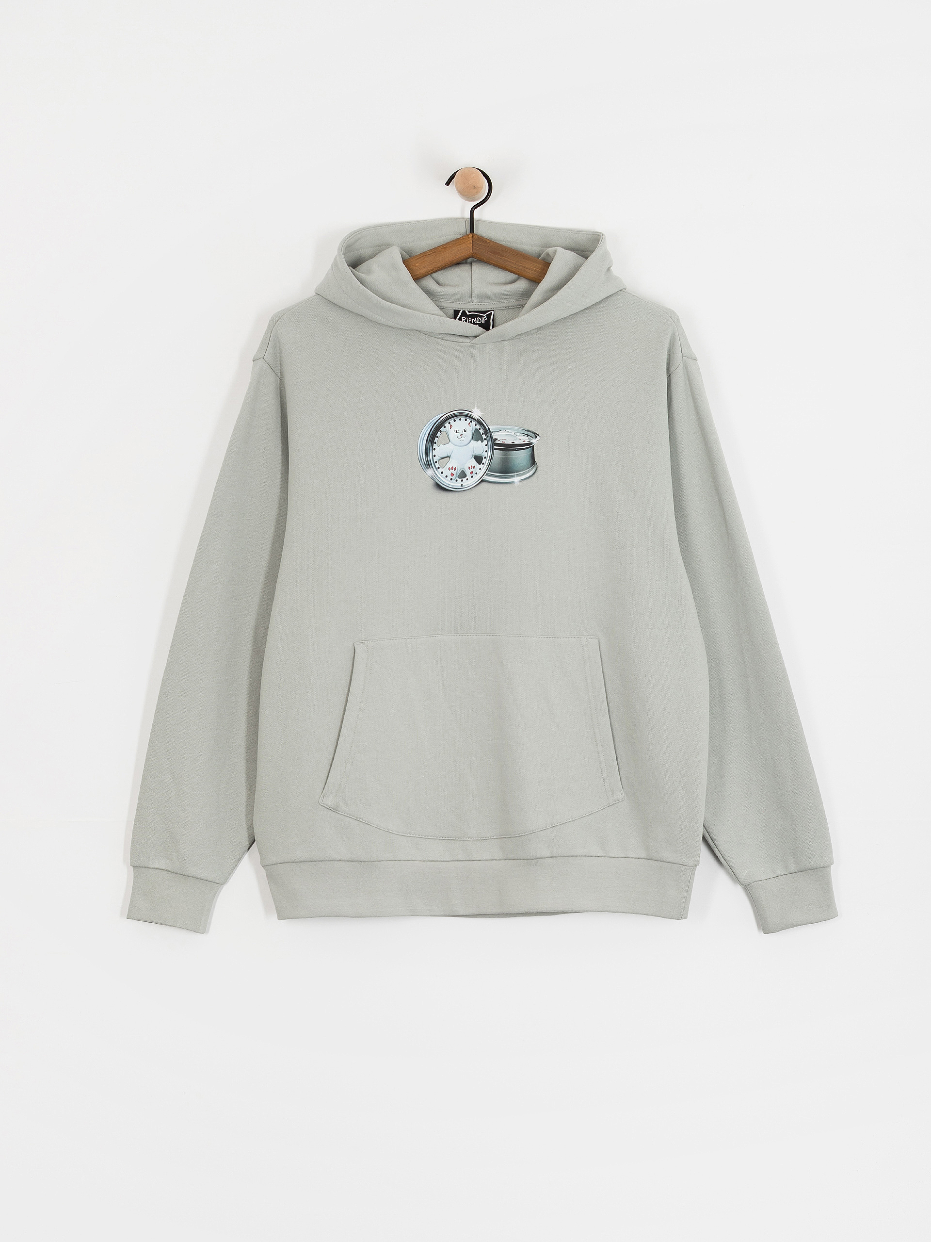 RipNDip Nerm On Wheels HD Kapucnis pulóver (grey)