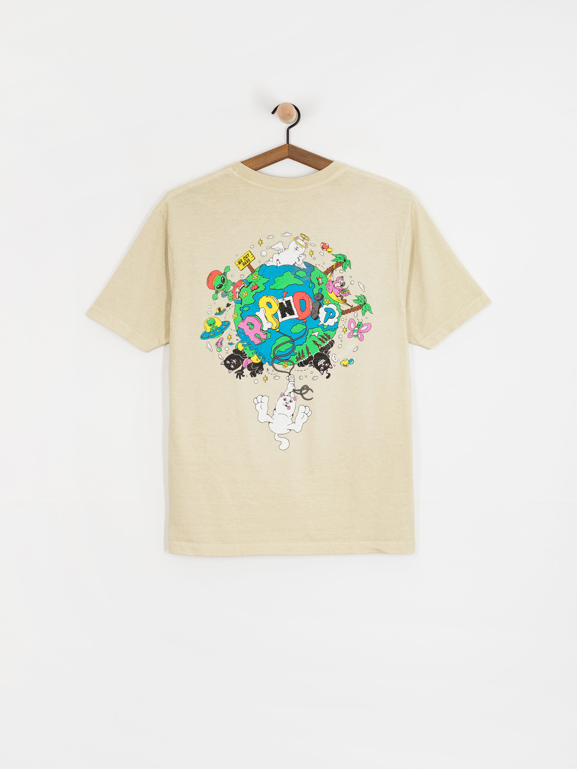 RipNDip Nerm World Póló (sand)
