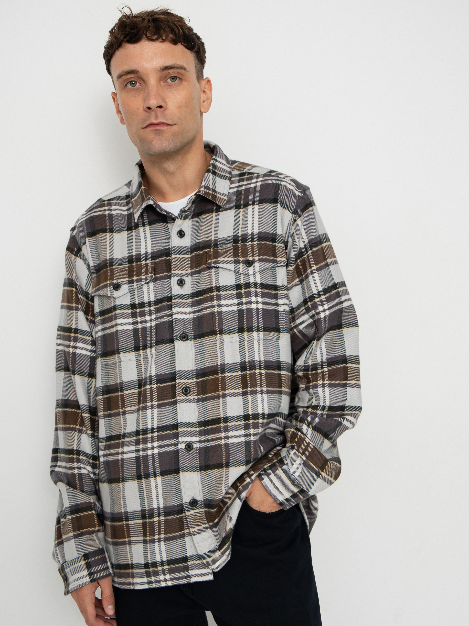 Ing Patagonia Fjord Flannel (blizzard salt grey)
