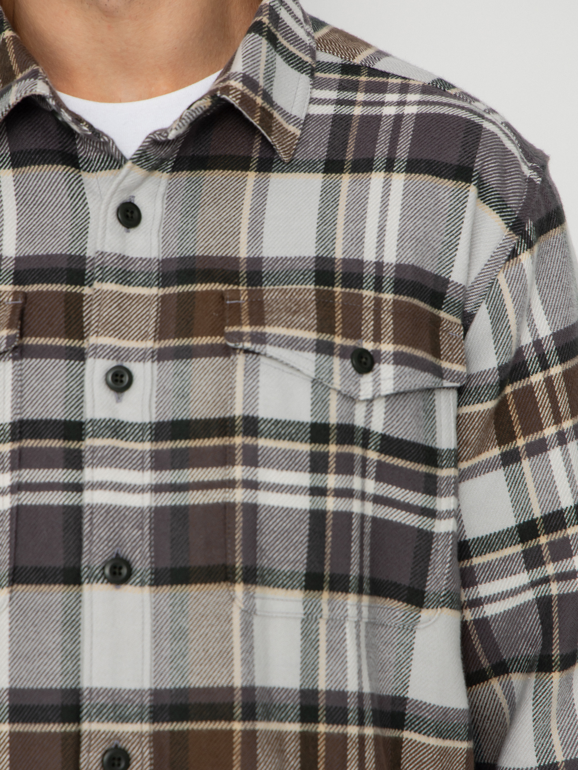 Ing Patagonia Fjord Flannel (blizzard salt grey)