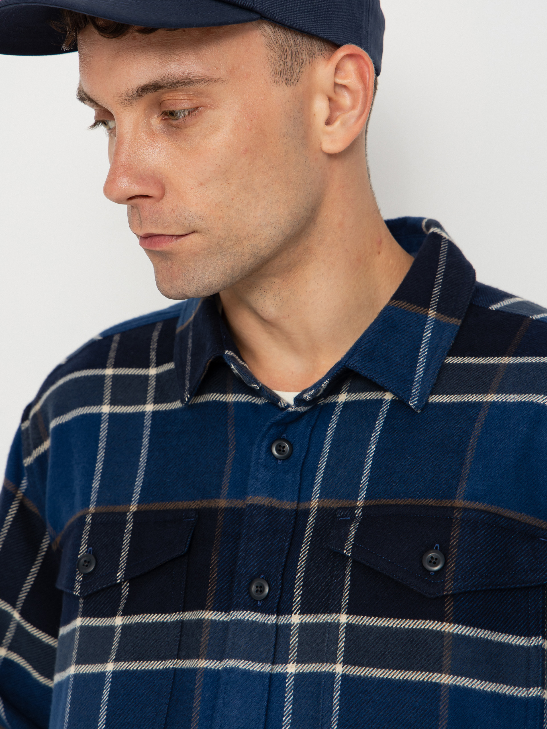 Patagonia Fjord Flannel Ing (cycles sunken blue)