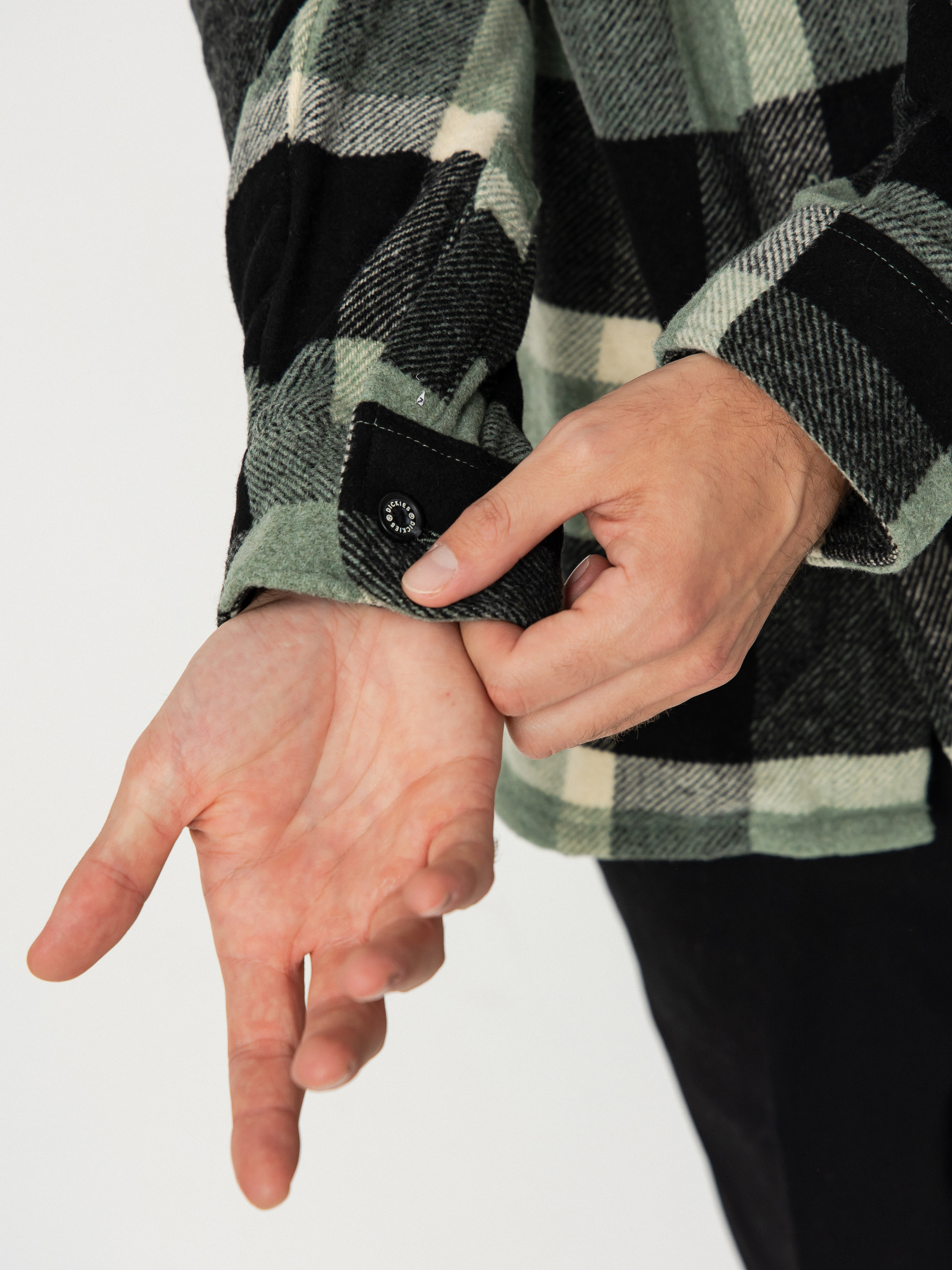 Dickies Plaid Coaling Ing (sea spray)