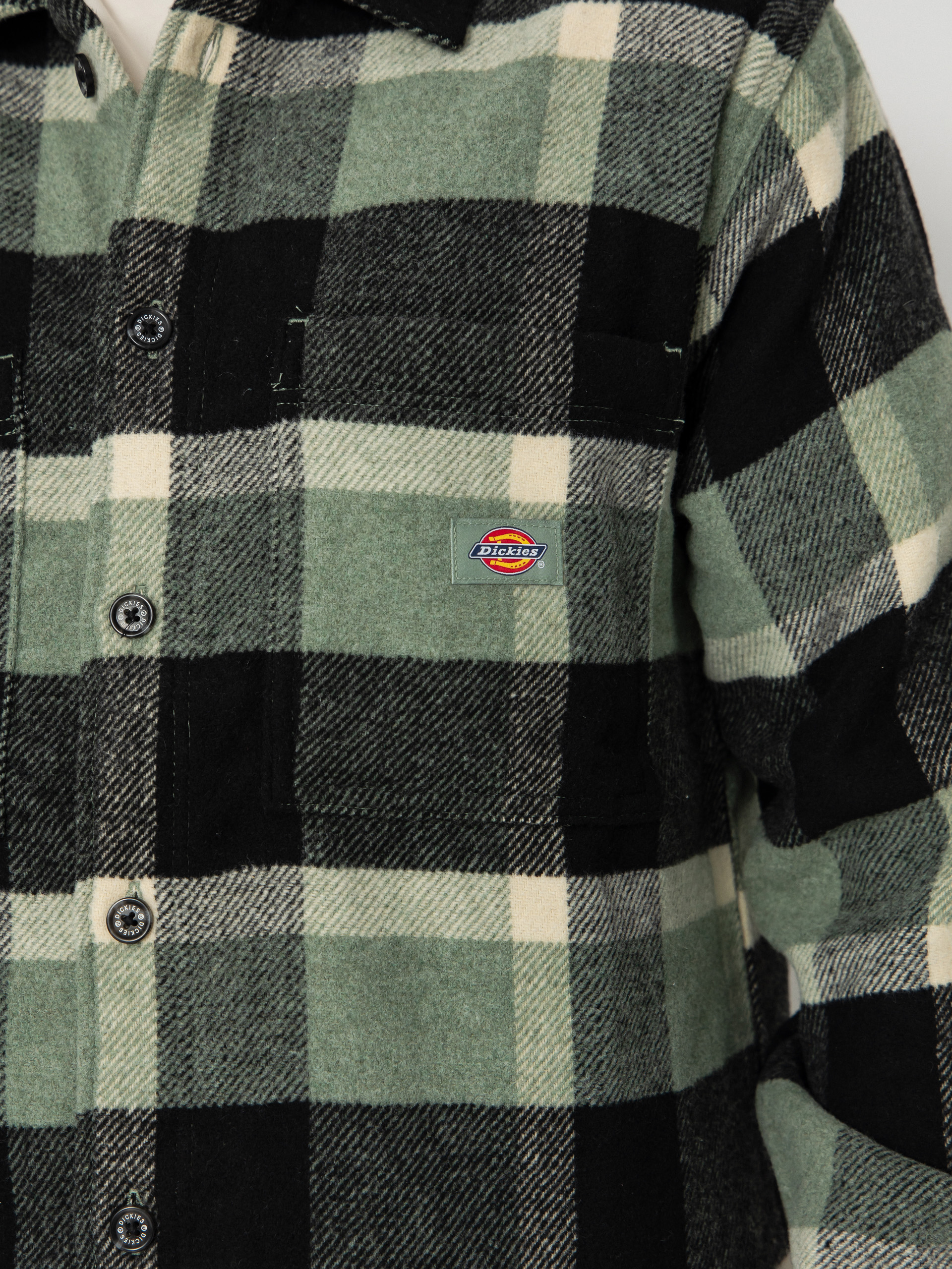 Dickies Plaid Coaling Ing (sea spray)