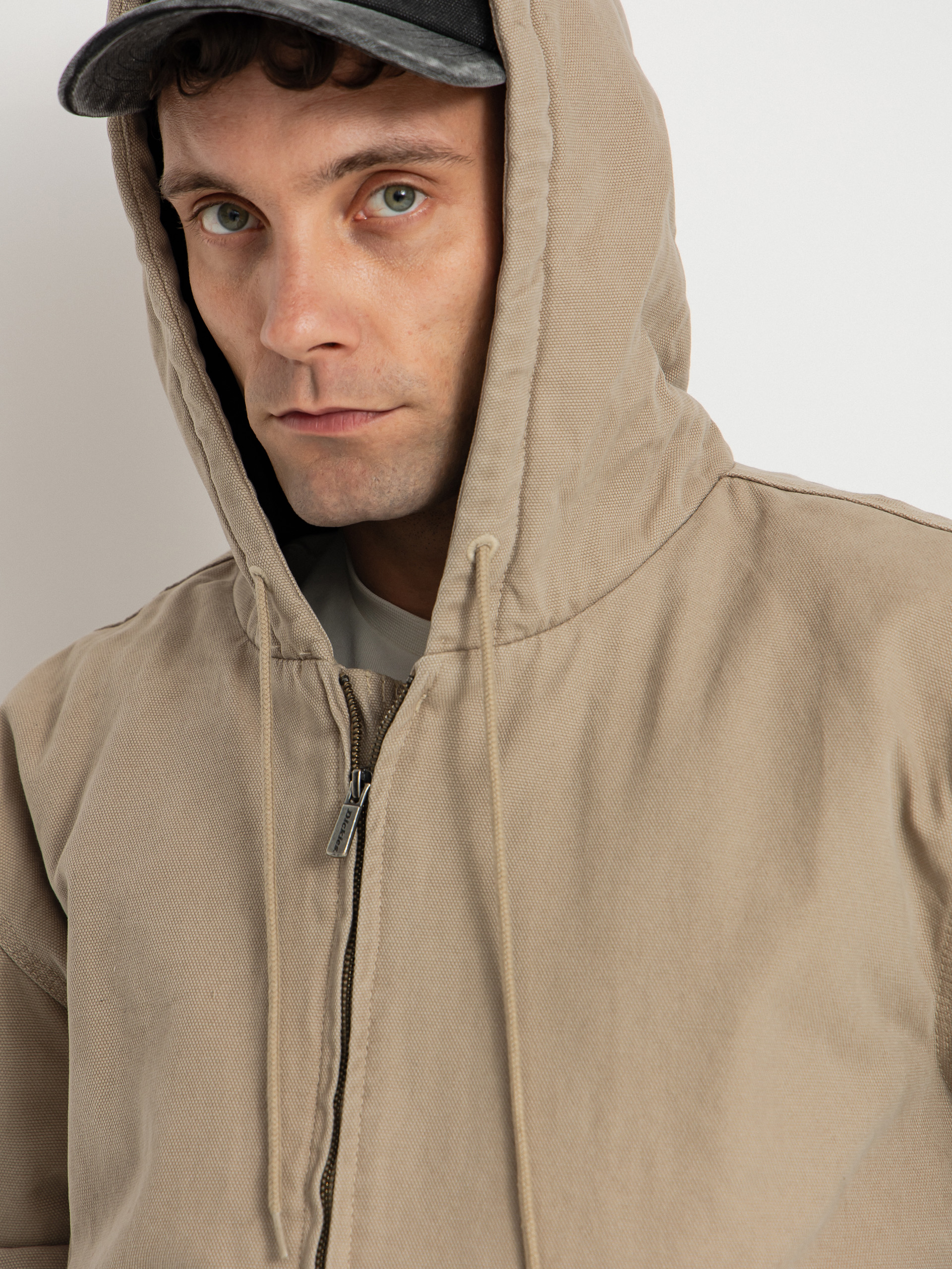 Dickies Hilham Hooded Canvas Dzseki (desert sand)