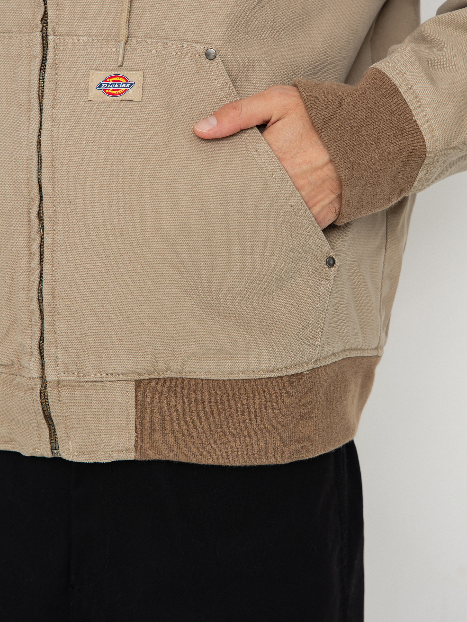 Dickies Hilham Hooded Canvas Dzseki (desert sand)