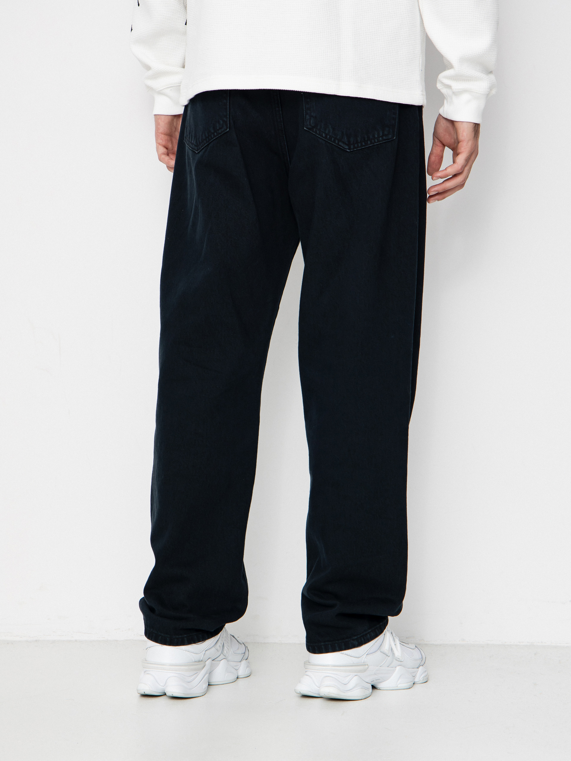 Carhartt WIP Aaron Kisnadrág (blue/midnight wash)