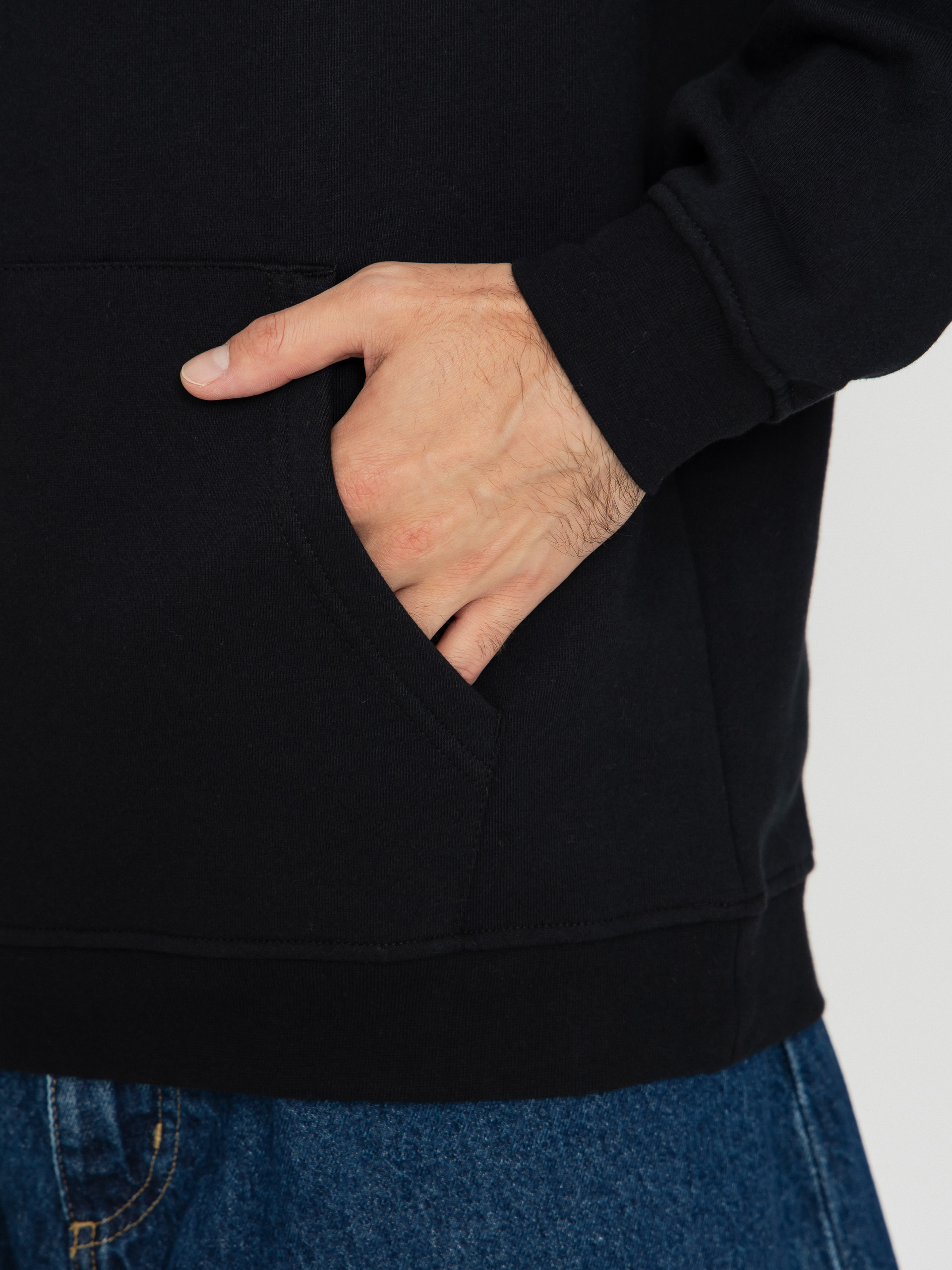 Pulóver Santa Cruz Hand Dot Front (black)