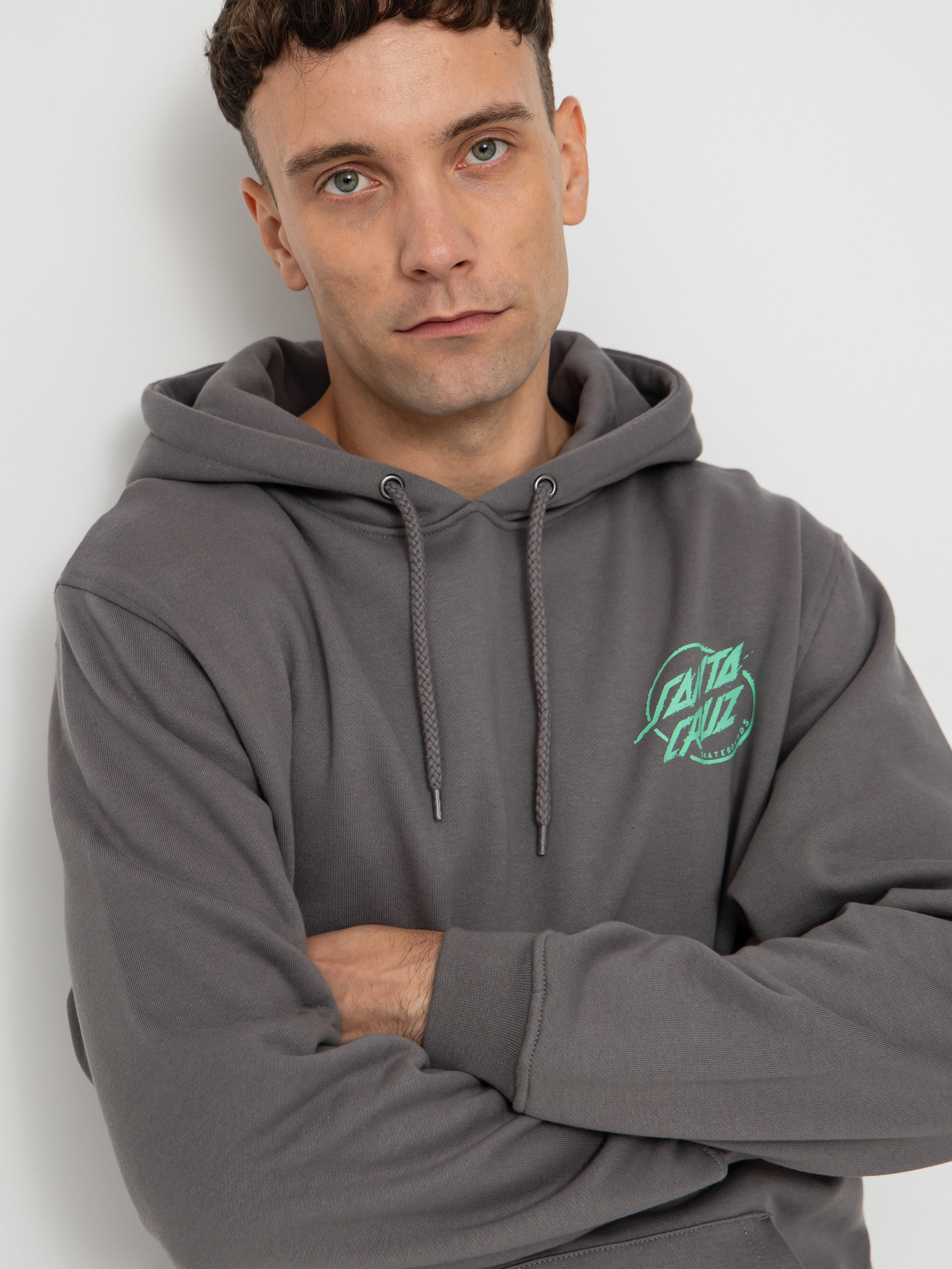 Pulóver Santa Cruz Wooten Cyber (flint)