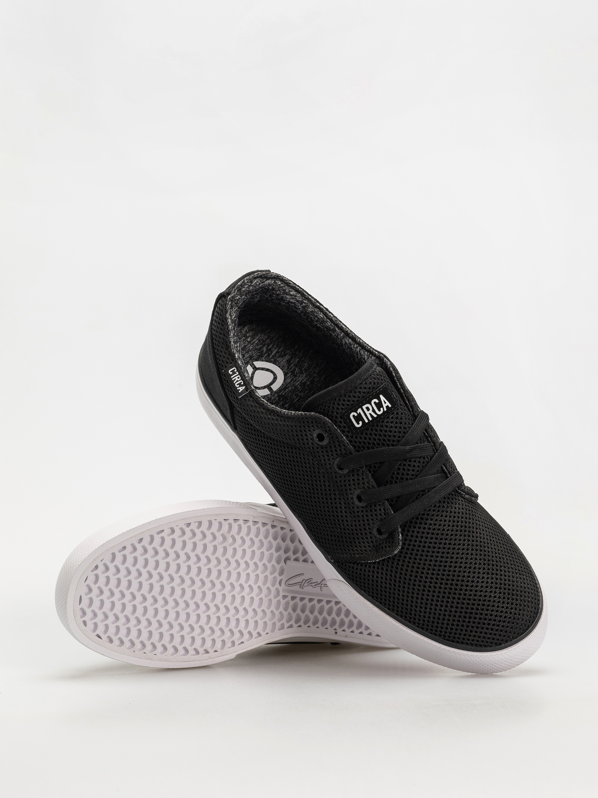 Circa Drifter Cipők (black/white/mesh/canvas)