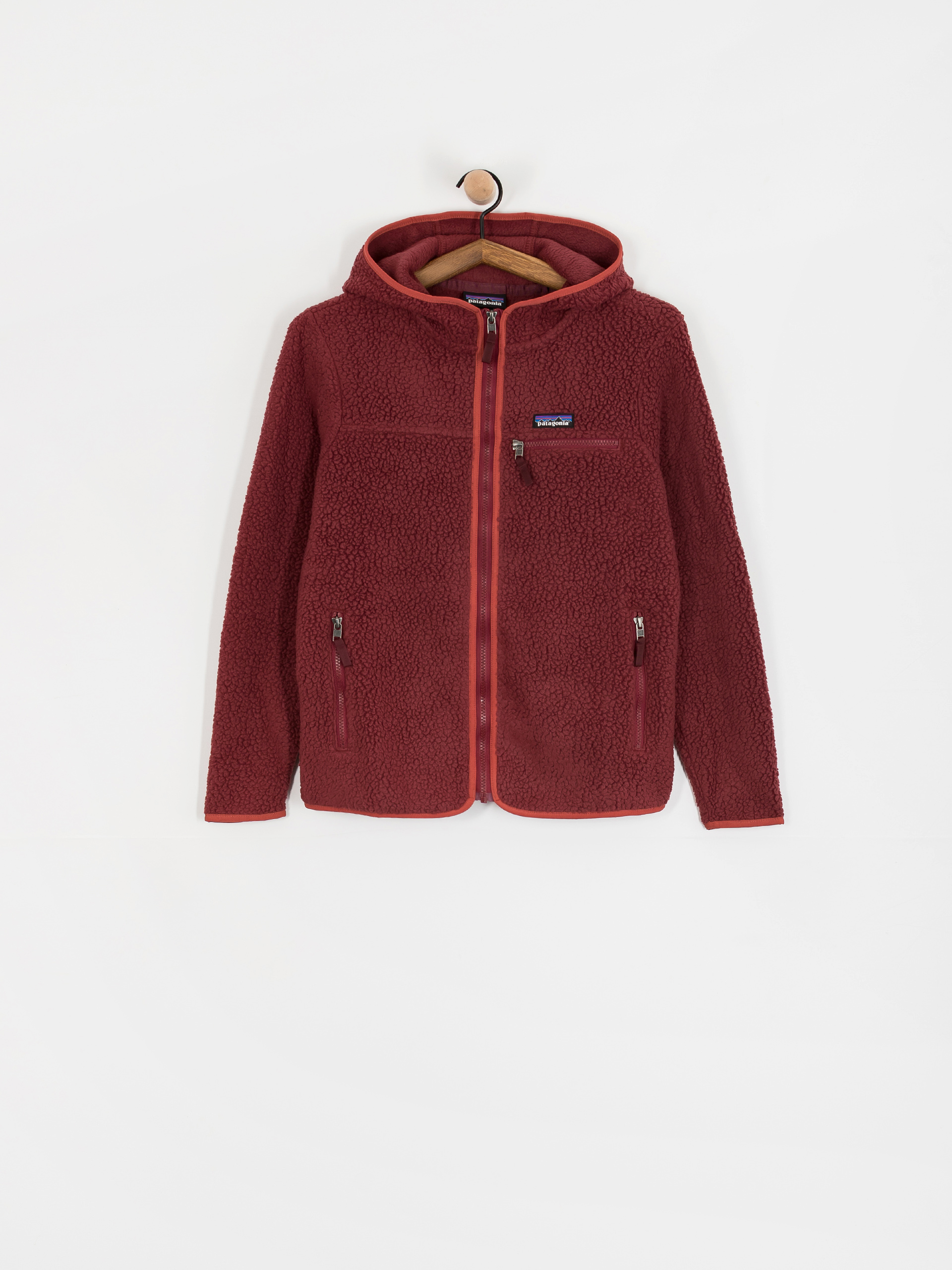 Női Patagonia Retro Pile HD Polár pulóver (sequoia red)