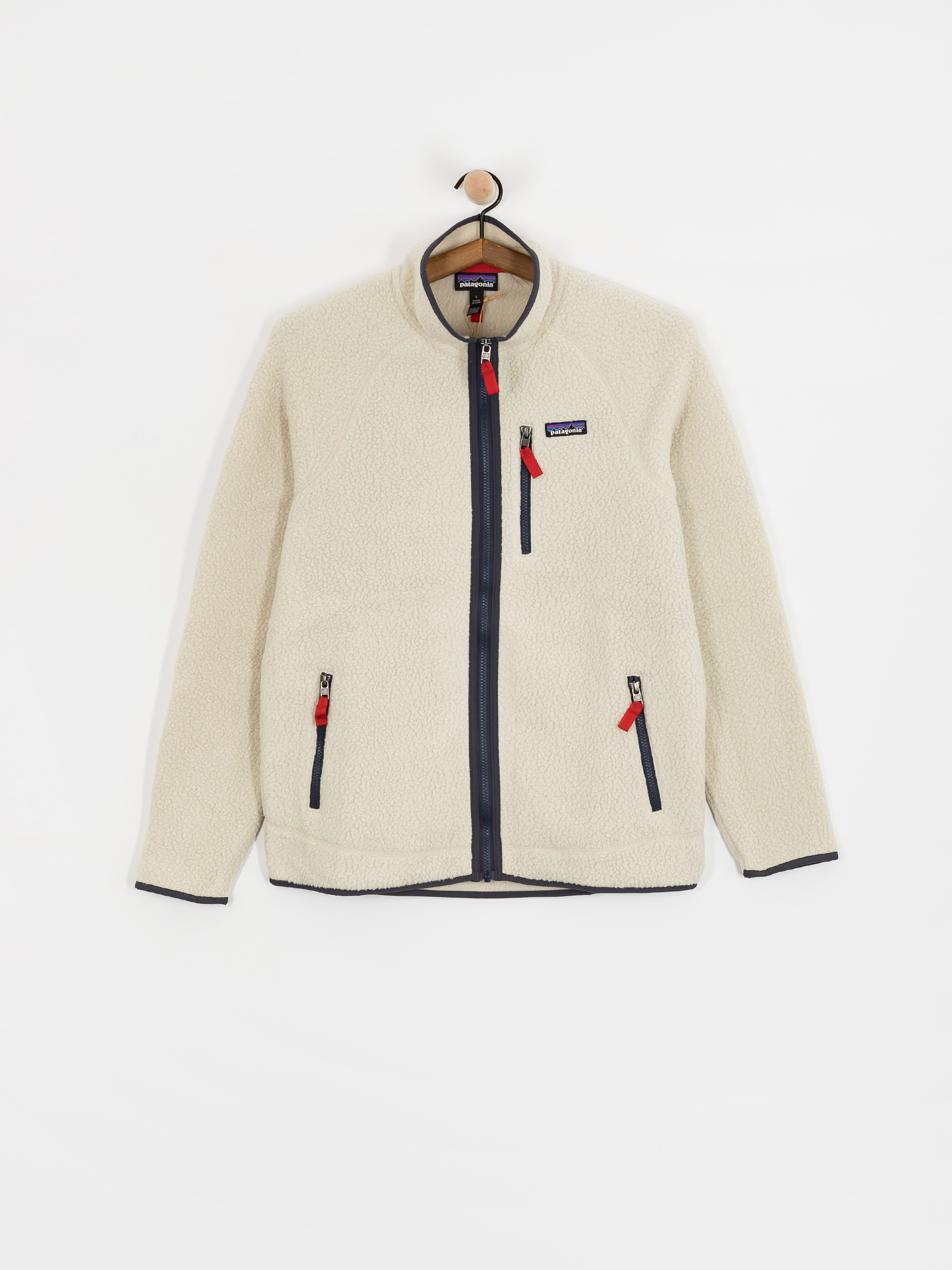 Patagonia Retro Pile Dzseki (pelican w/smolder blue)