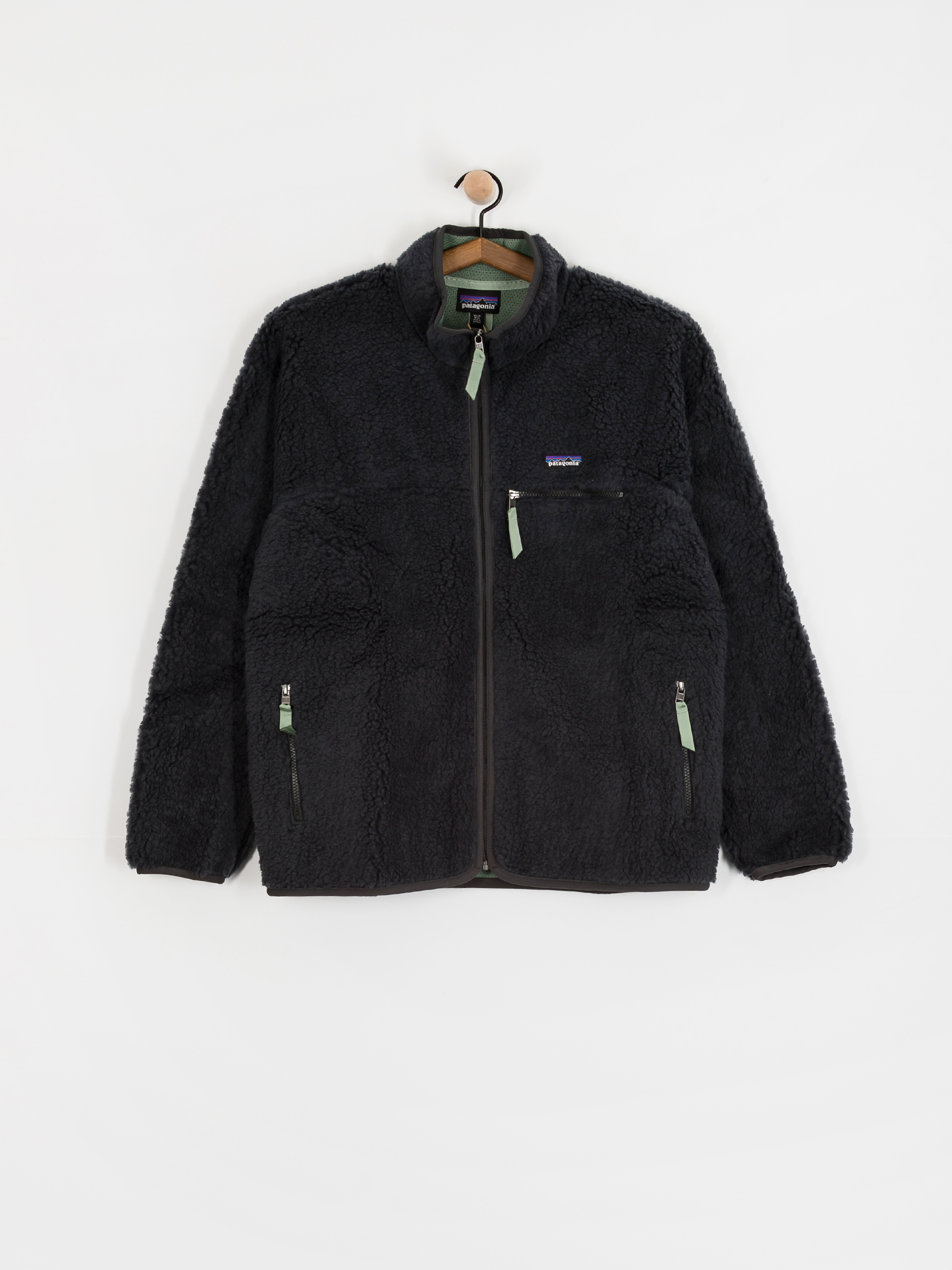 Patagonia Natural Blend Retro Cardigan Pulóver (ink black)