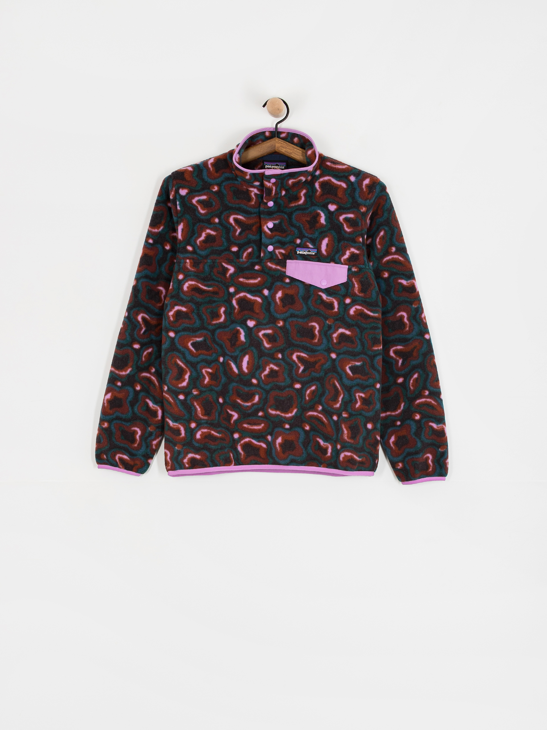 Női Patagonia LW Synch Snap T Polár pulóver (soft spirea dried vanilla)