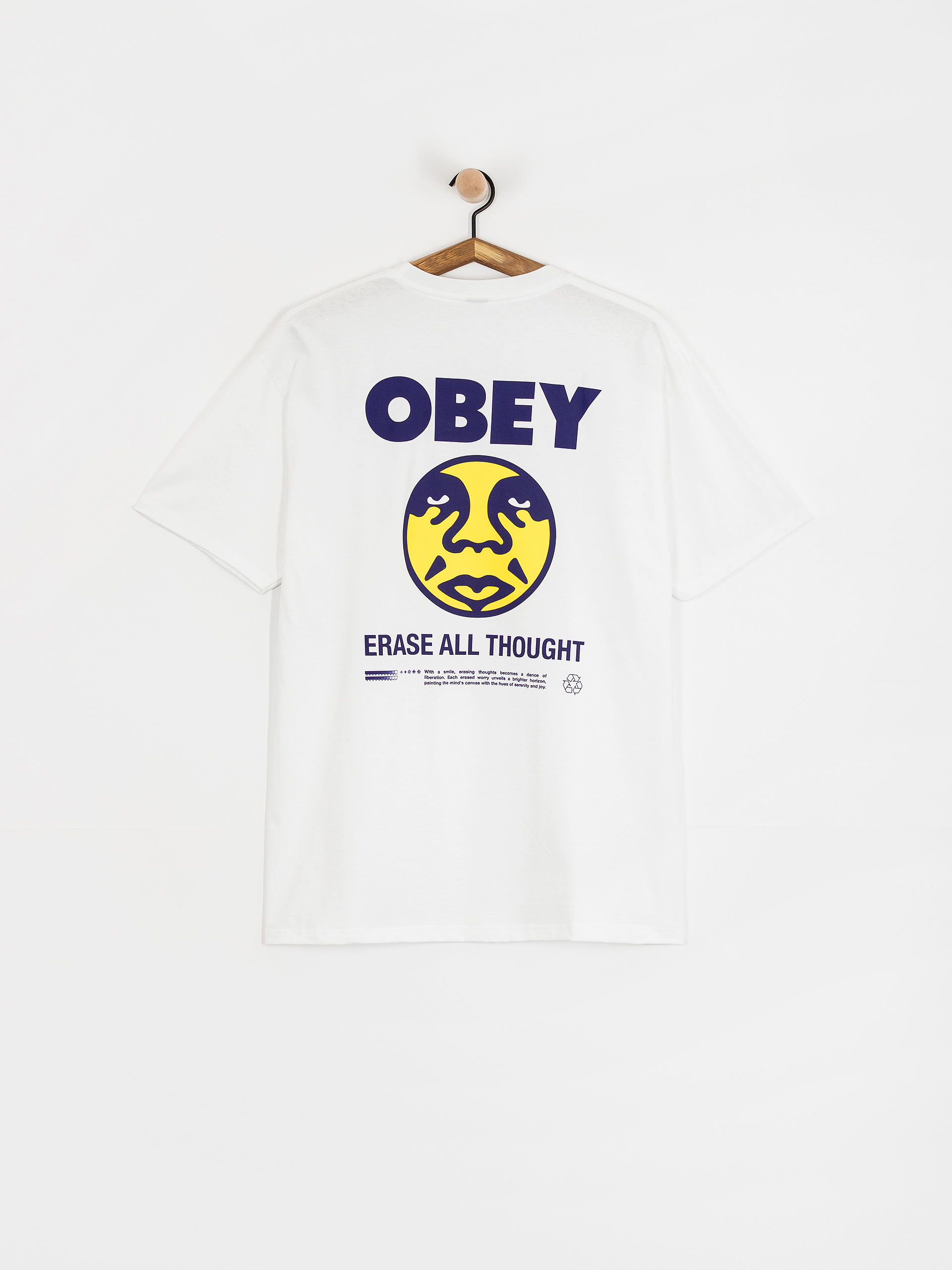 OBEY Obey Erase All Thought Póló (white)