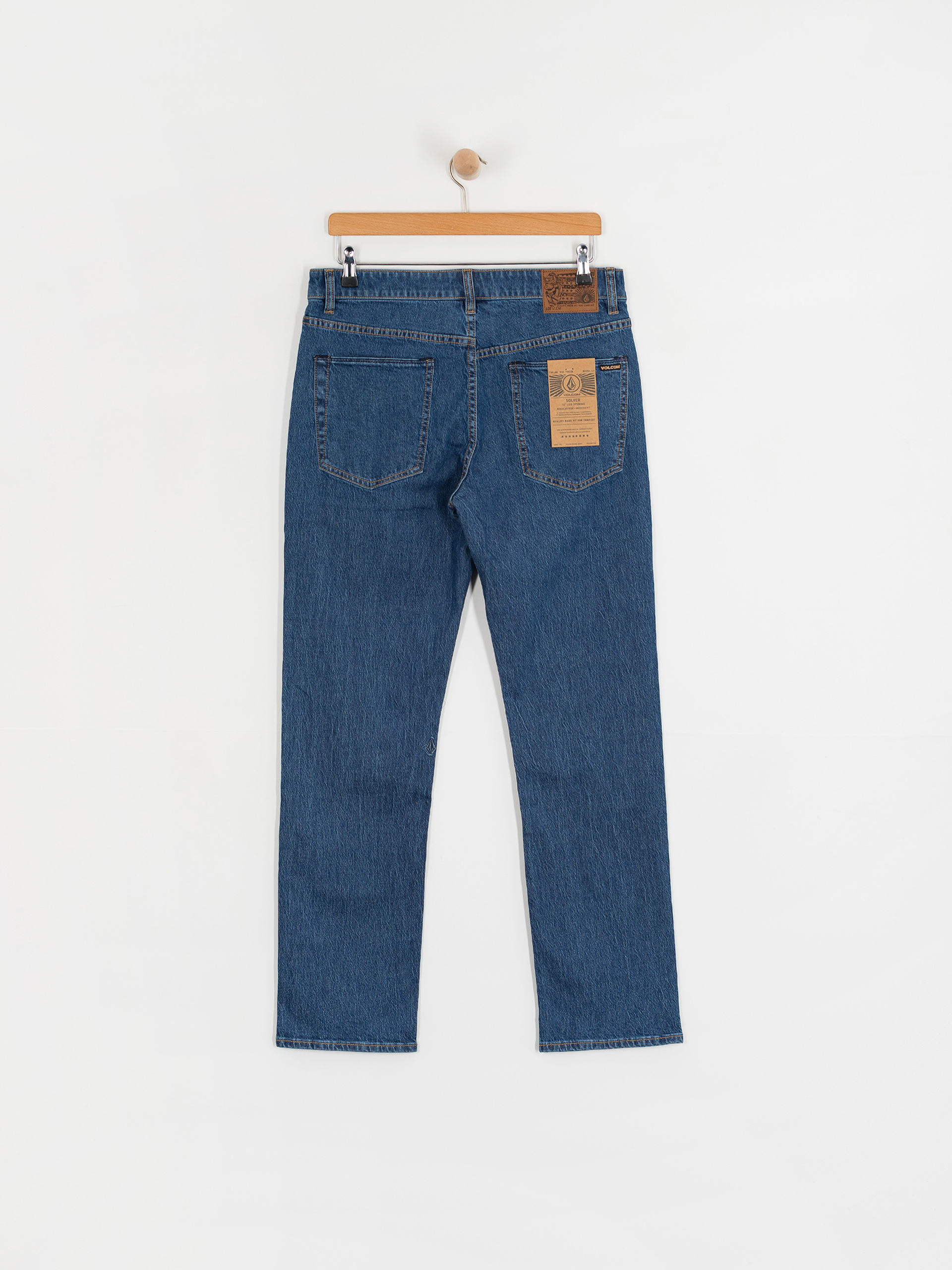 Volcom Solver Denim Kisnadrág (bold blue)