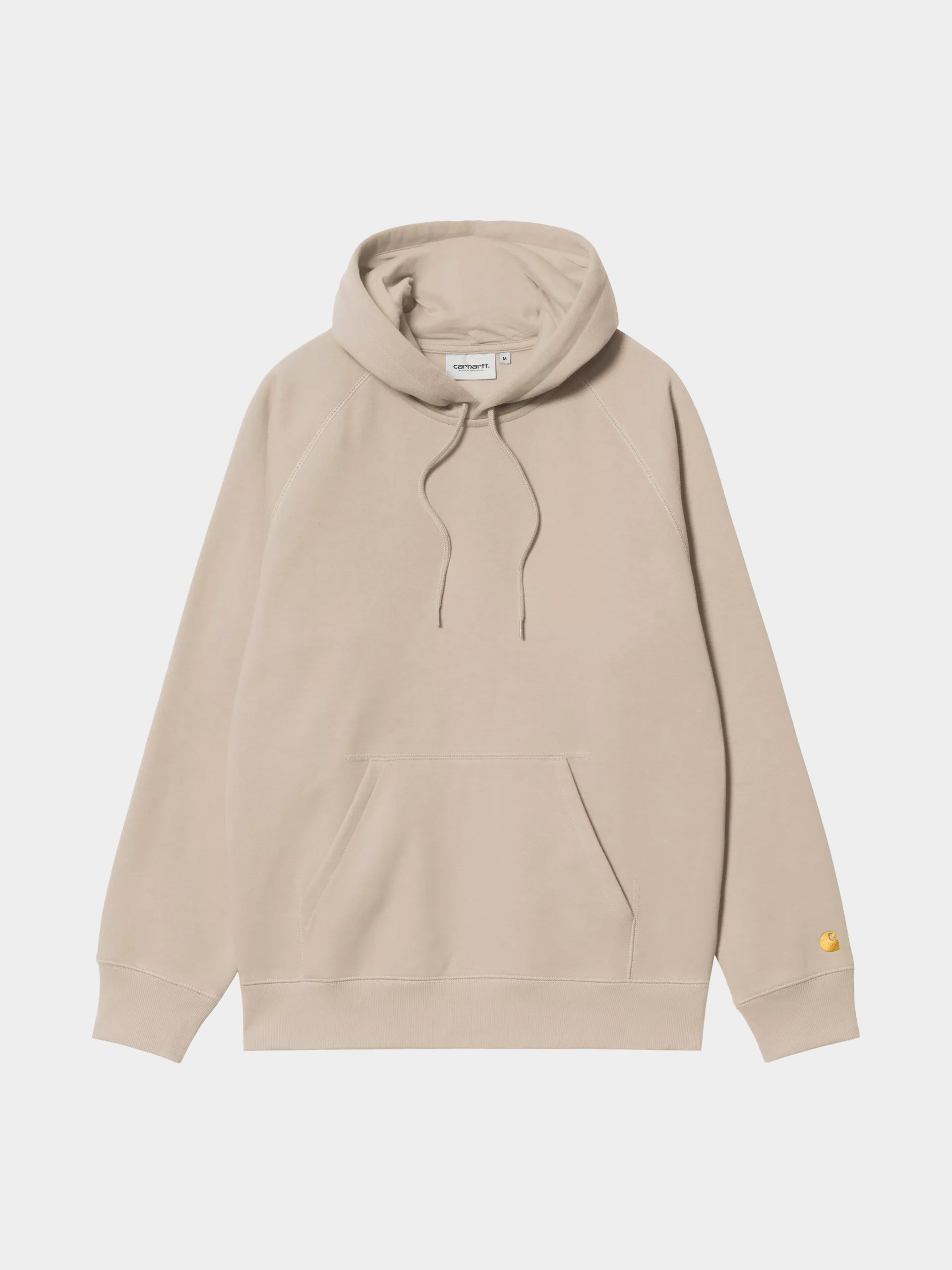 Kapucnis pulóver Carhartt WIP Chase HD (fleur de sel/gold)