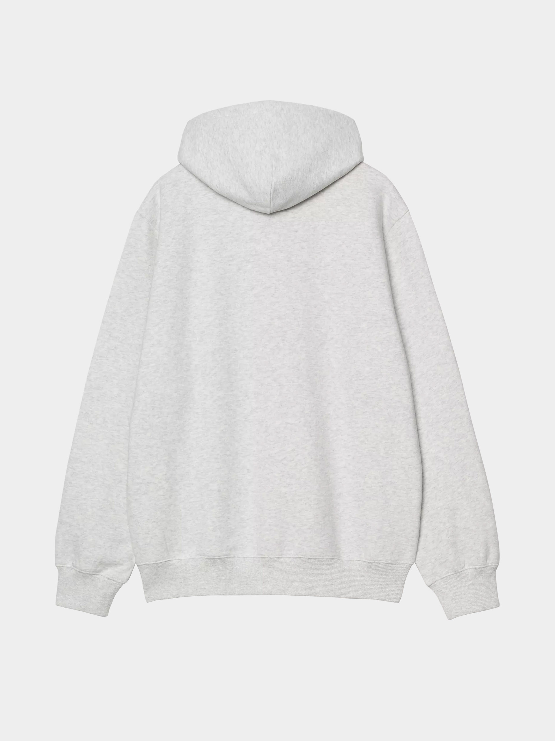 Kapucnis pulóver Carhartt WIP Wild Dog HD (ash heather)