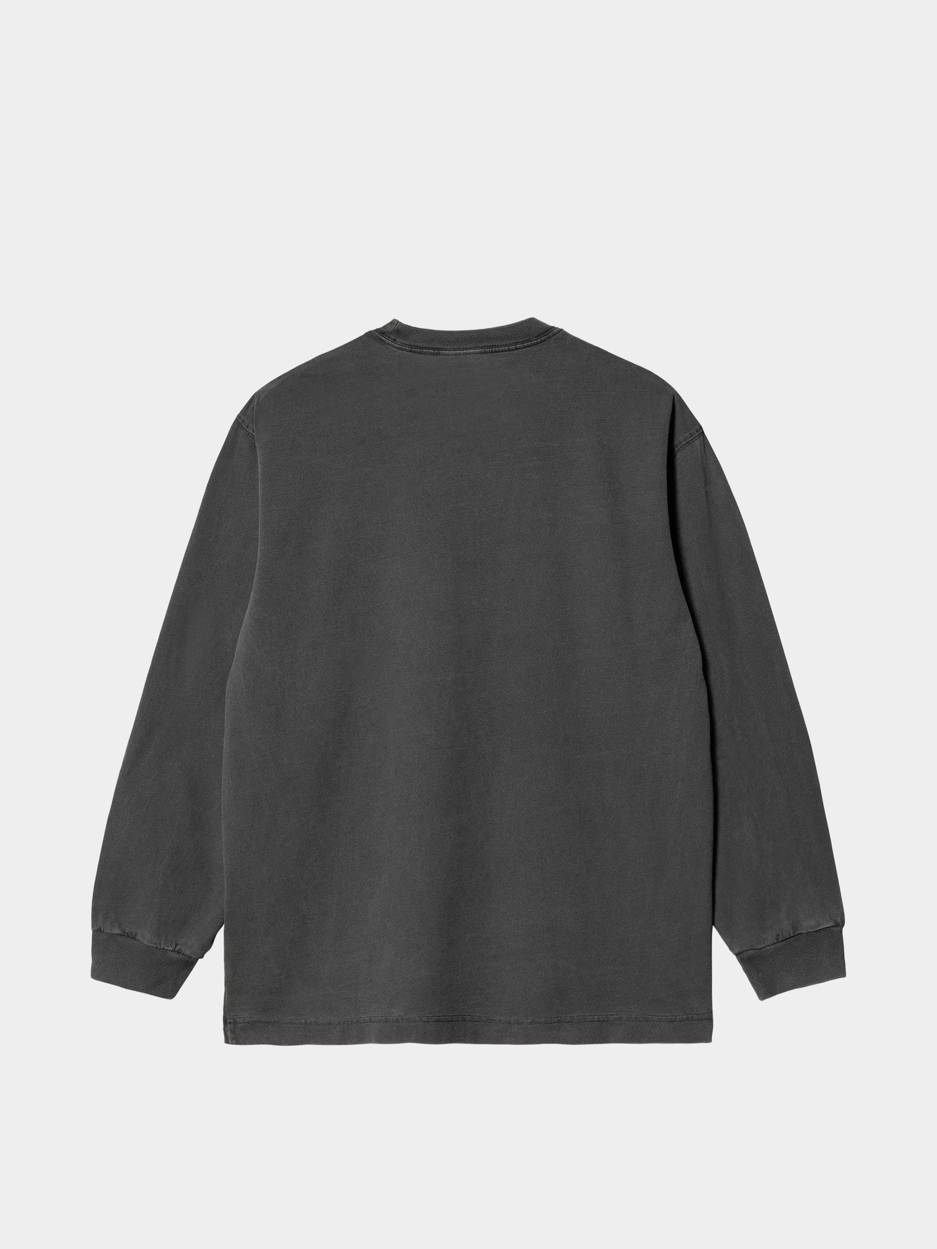 Hosszú ujjú felső Carhartt WIP Vista (black/garment dyed)
