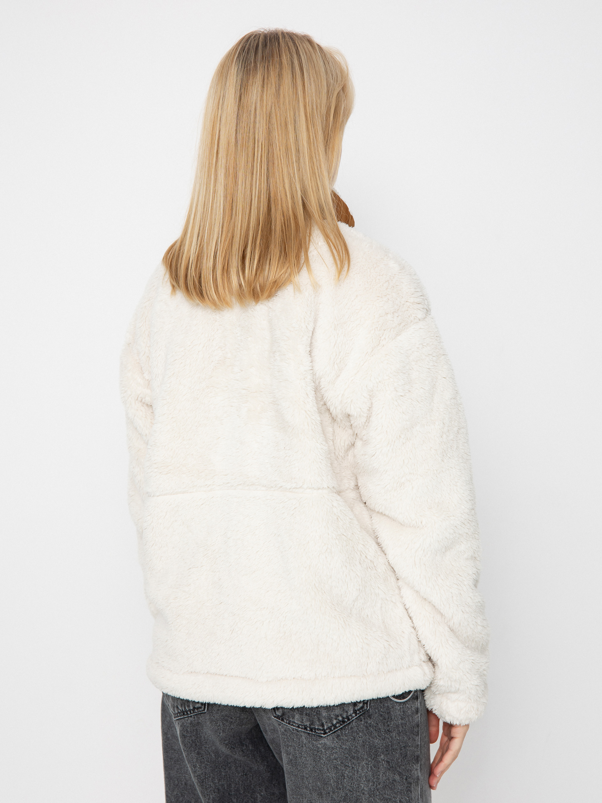 Női Columbia Boundless Discovery Sherpa Full Zip II Polár pulóver (chalk/camel brown)