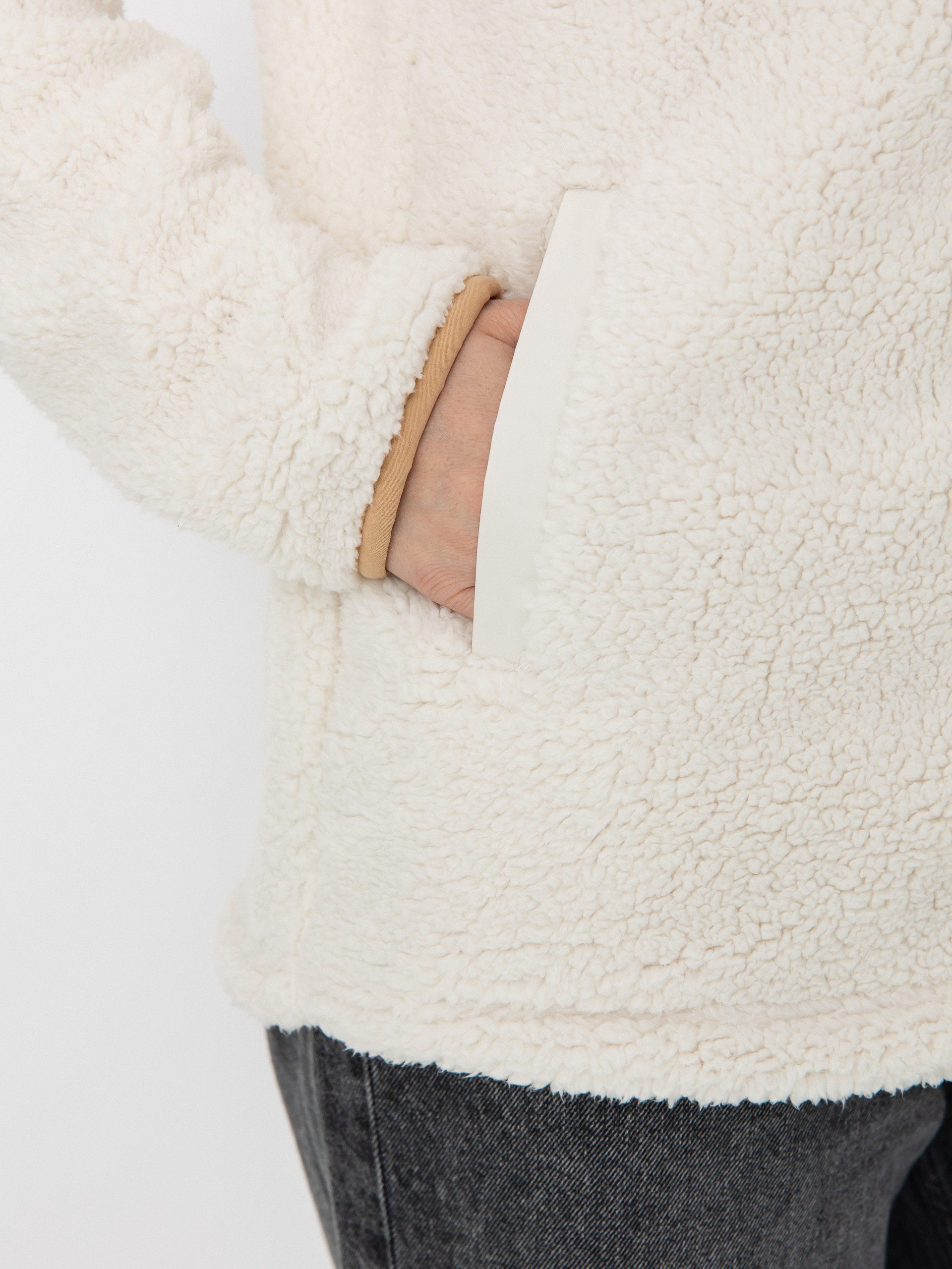 Női Columbia West Bend Full Zip II Polár pulóver (chalk)