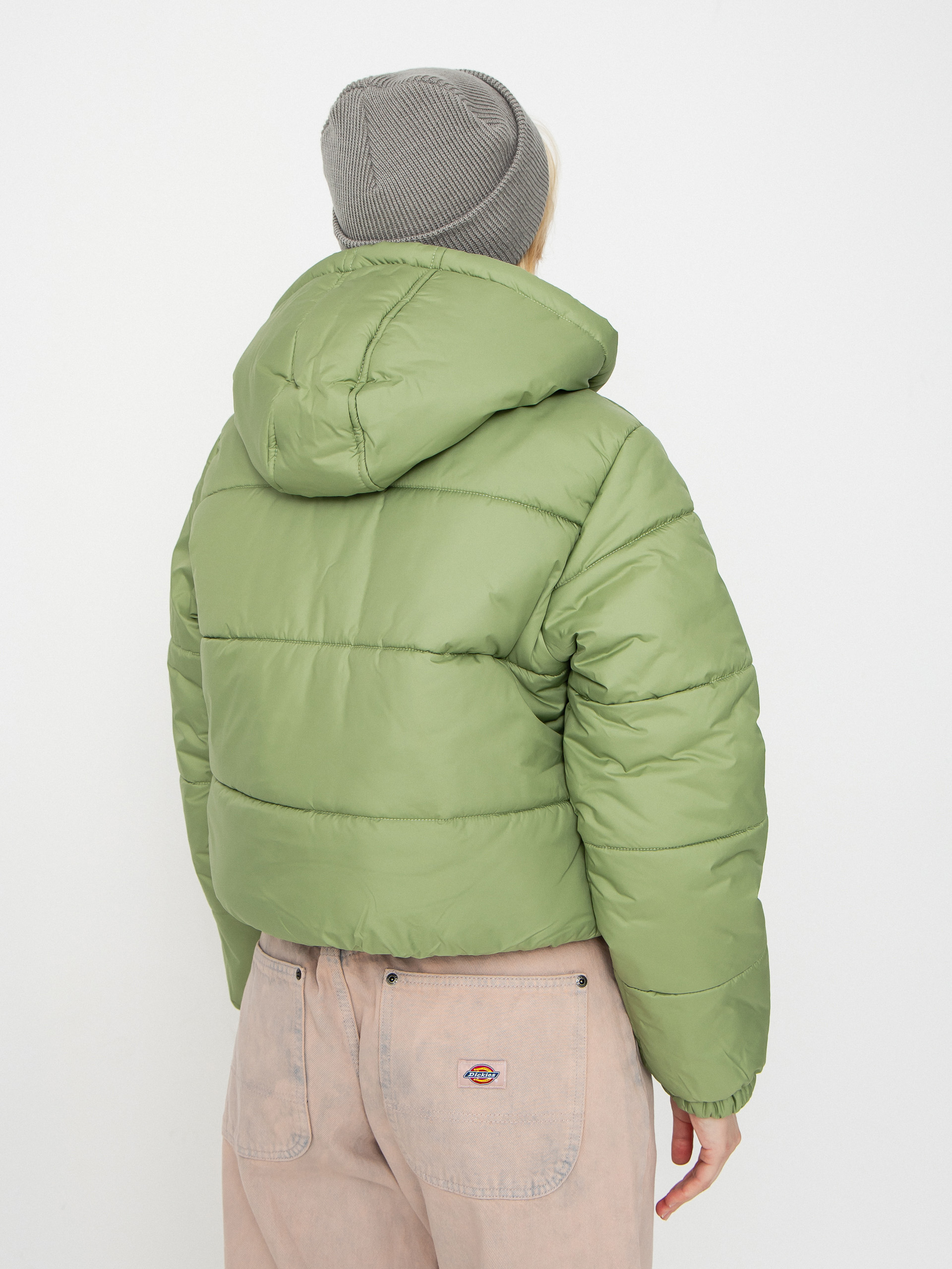 Vans Hillgate Cropped Puffer Dzseki Wmn (neutral olive)