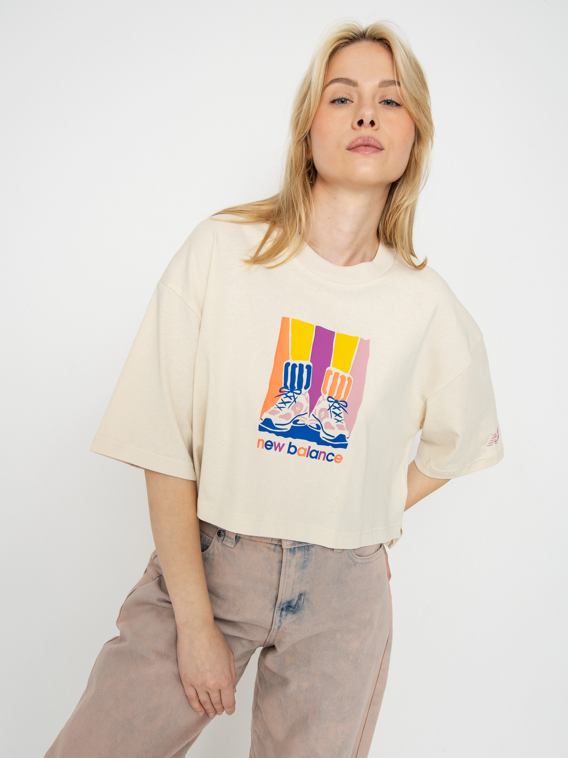 New Balance Athletics Gradient Shoes Wmn Póló