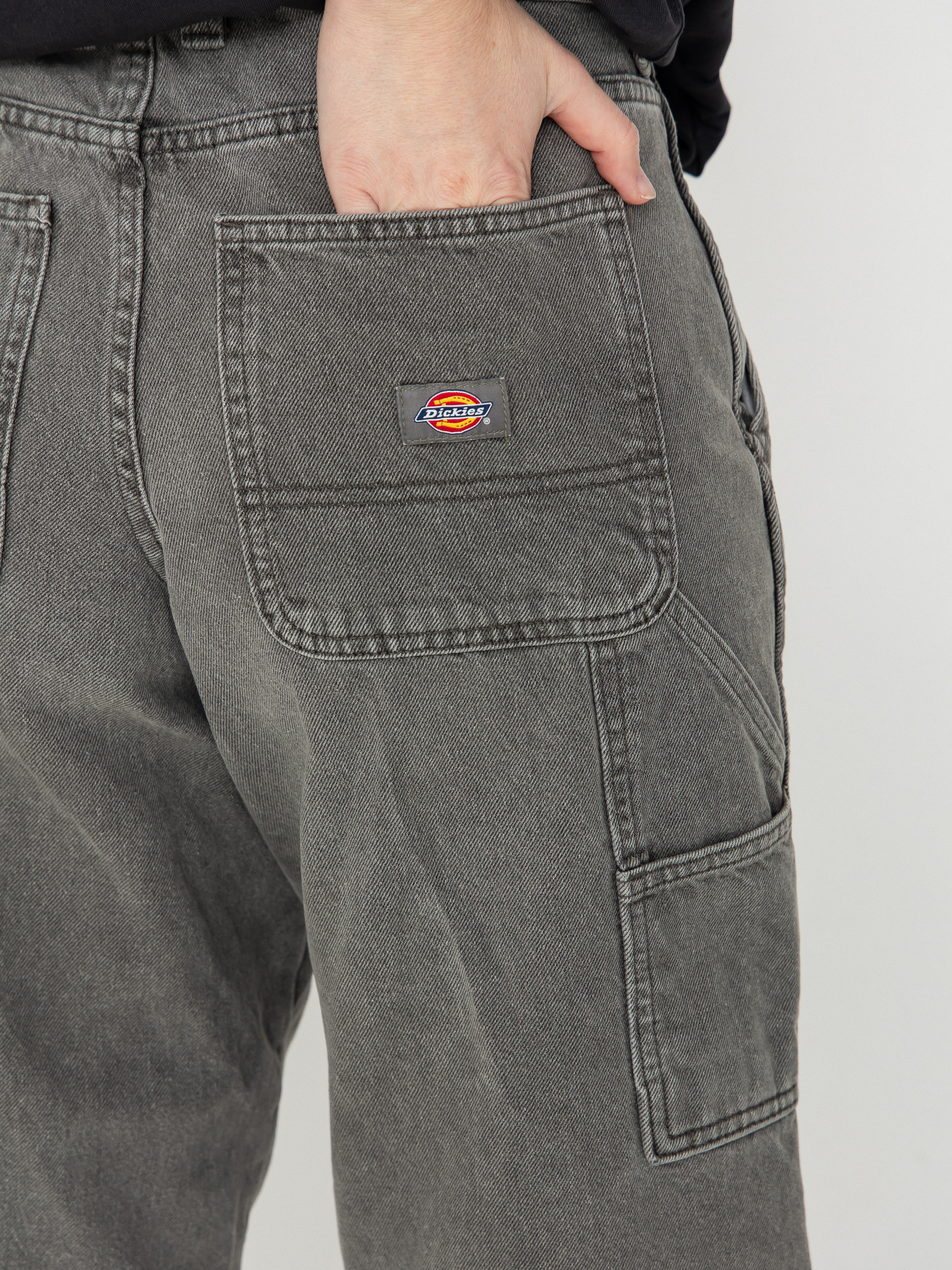 Dickies Stevensville Carpenter Wmn Kisnadrág (grey wash tinted)