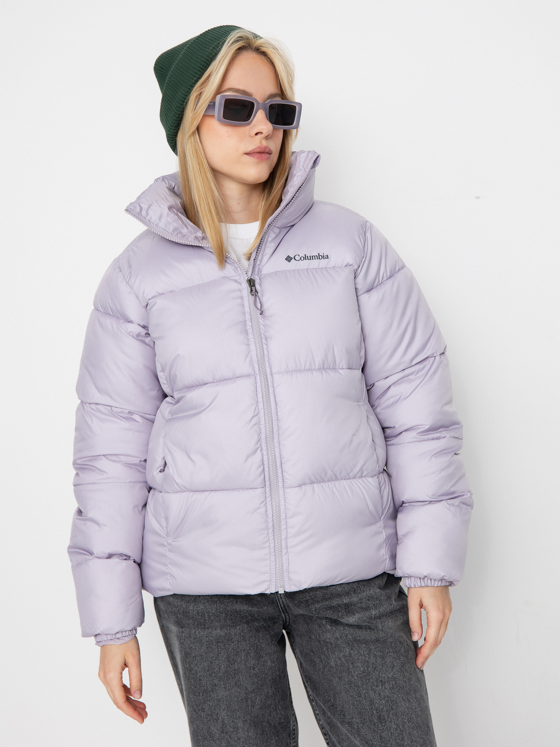 Columbia Puffect II Full Zip Wmn Dzseki (lavender pearl)