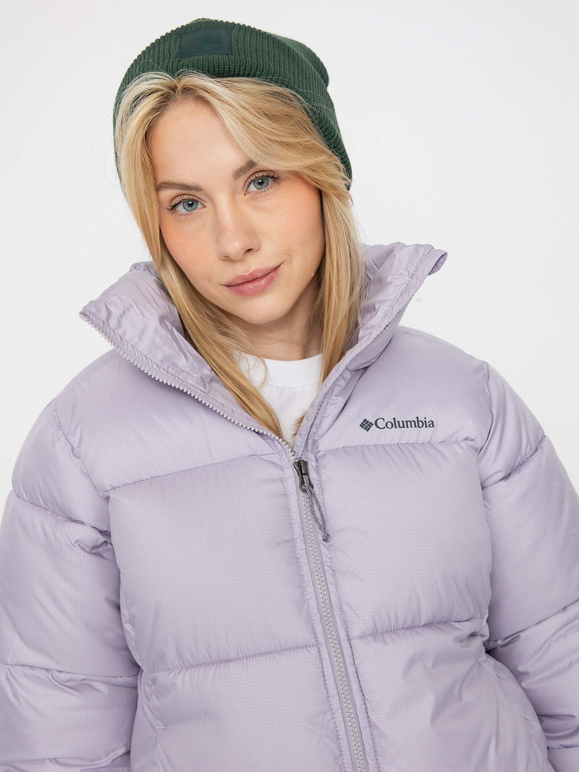 Columbia Puffect II Full Zip Wmn Dzseki (lavender pearl)