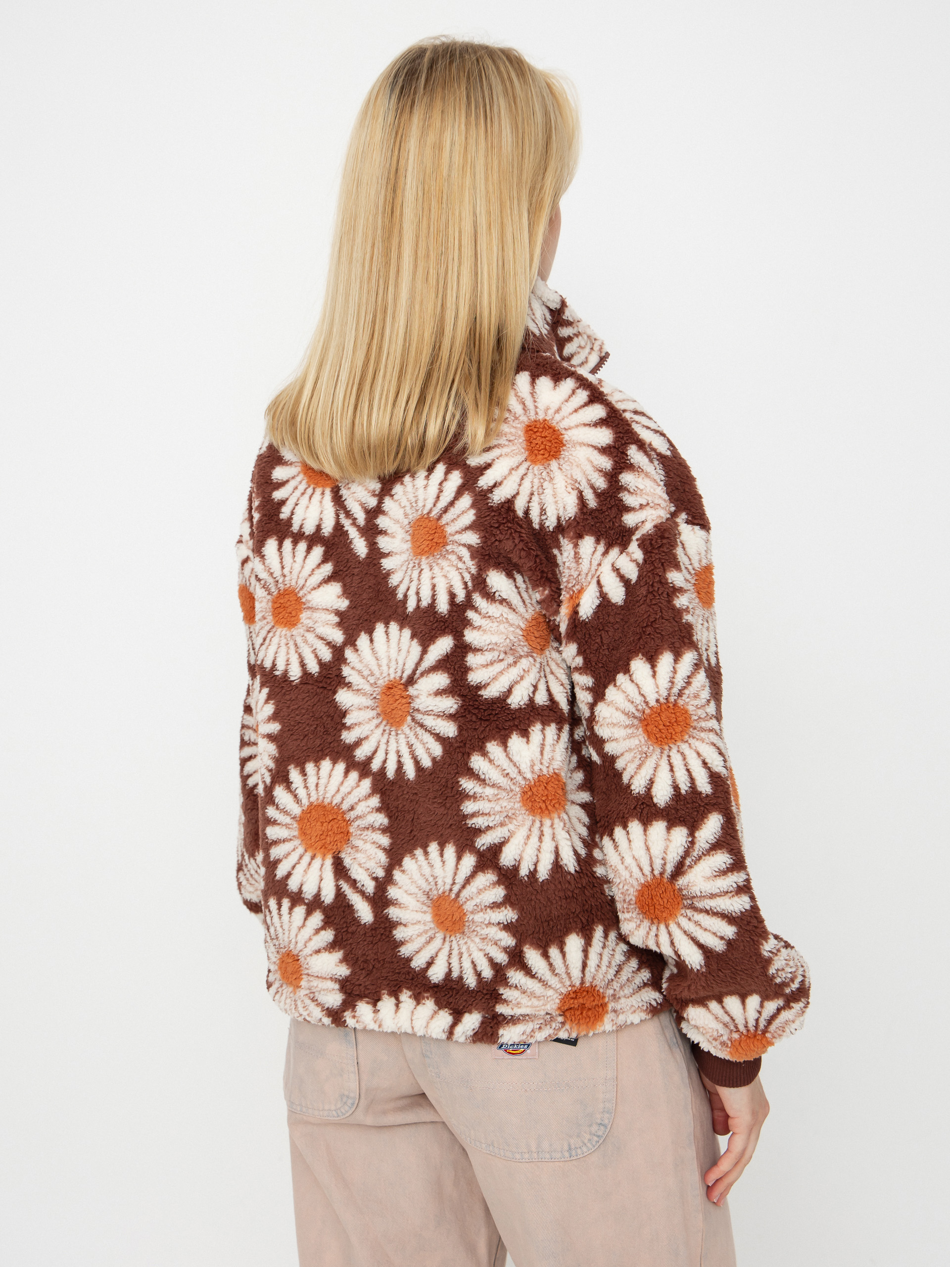 Női Polár pulóver Billabong Time Off (espresso)