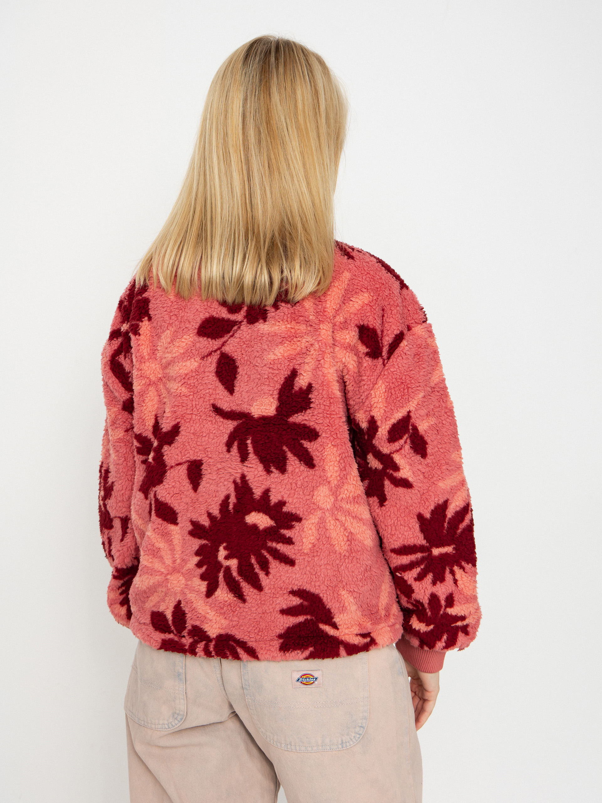 Női Polár pulóver Billabong Time Off (mauve rose)