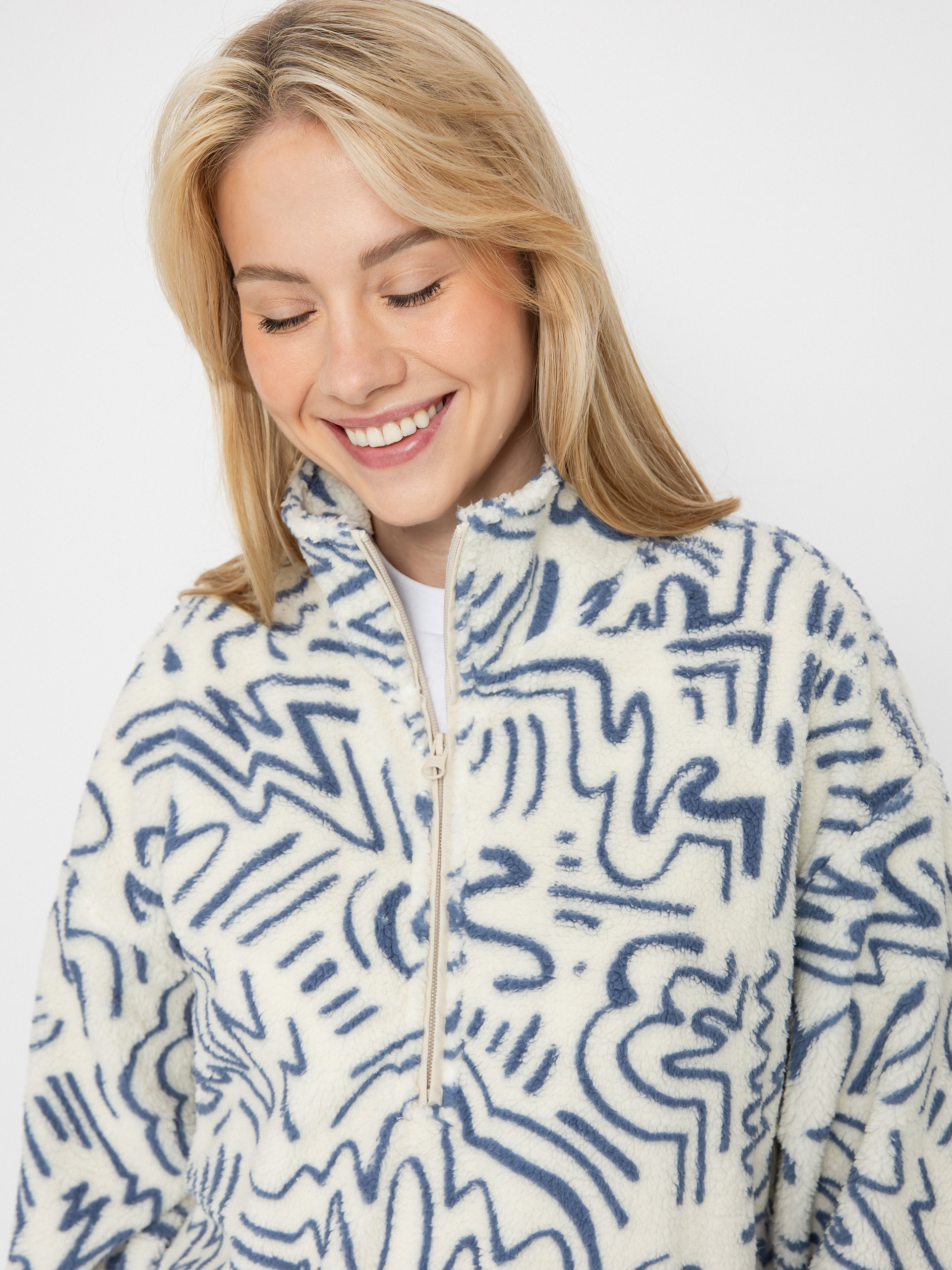 Dzseki Iriedaily Arkta Teddy Troyer Wmn (ecru)