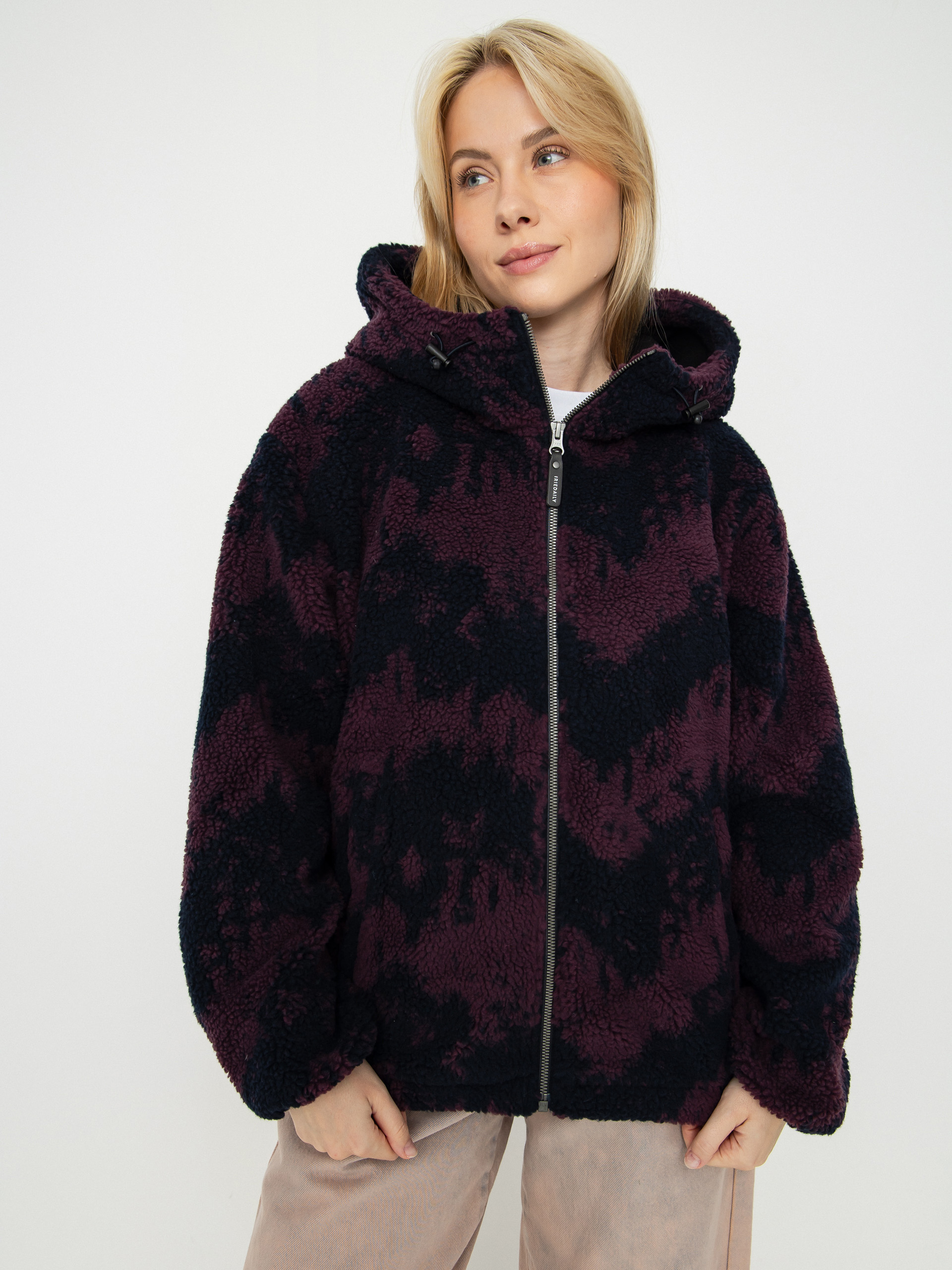 Dzseki Iriedaily Pat Teddy Wmn (navy red)