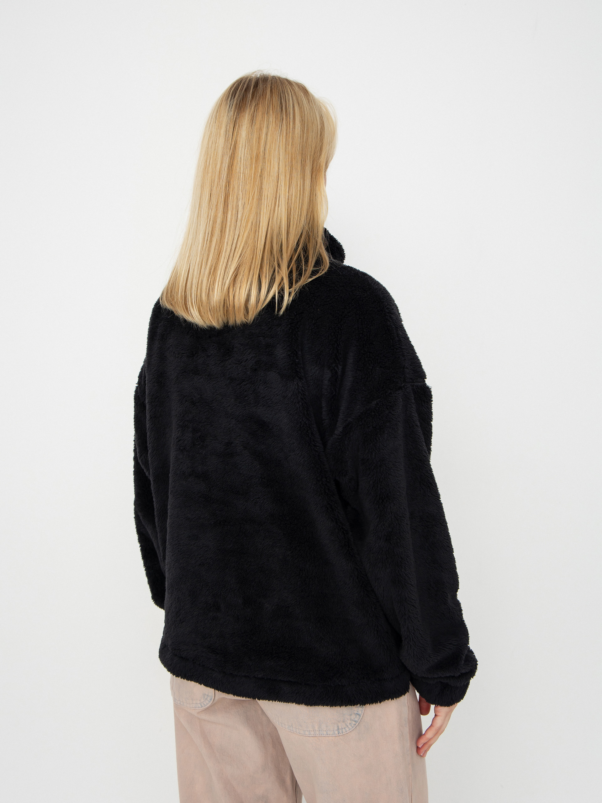 Női Polár pulóver Kavu Rockhaven (blackout)