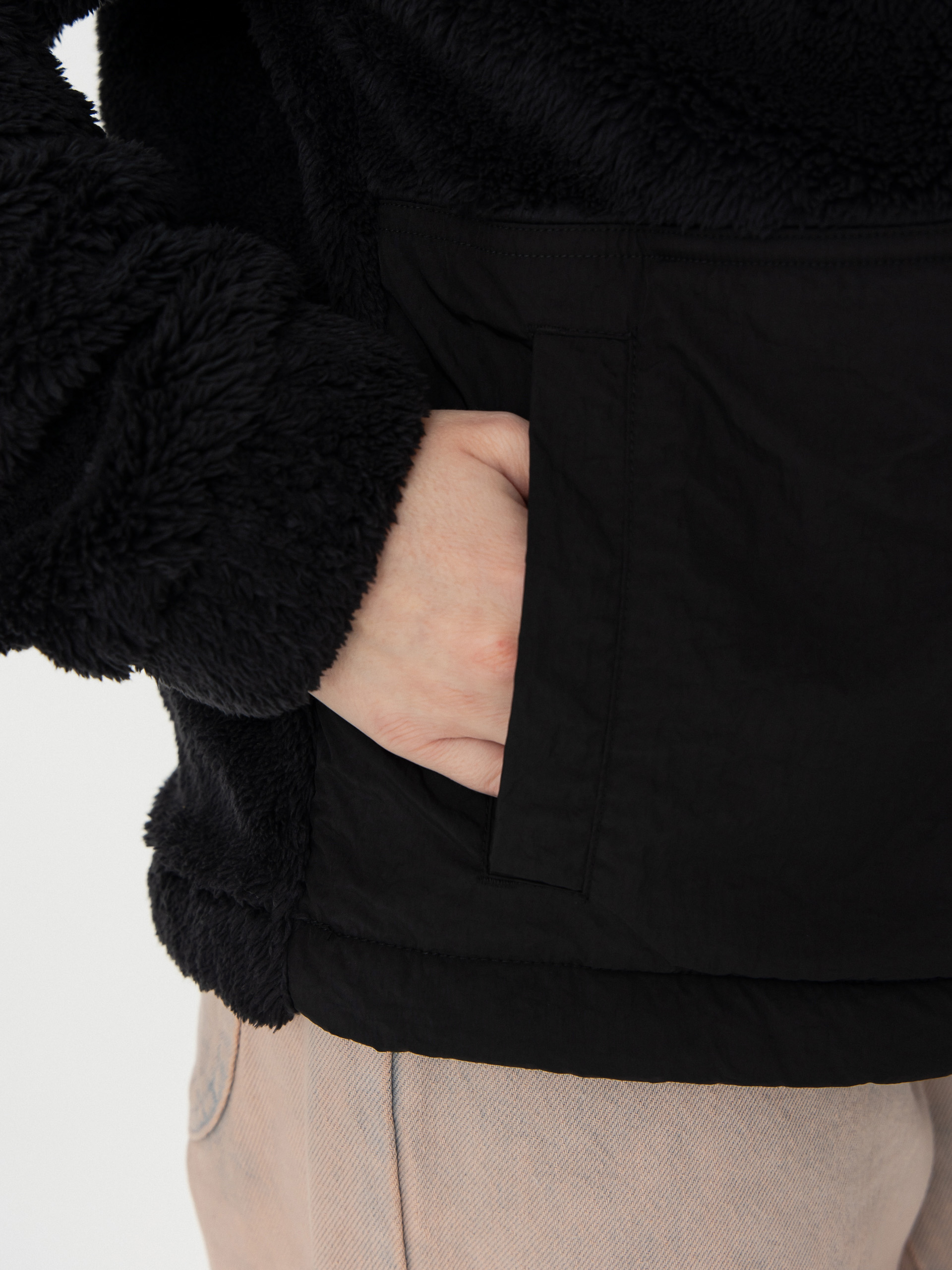 Női Polár pulóver Kavu Rockhaven (blackout)