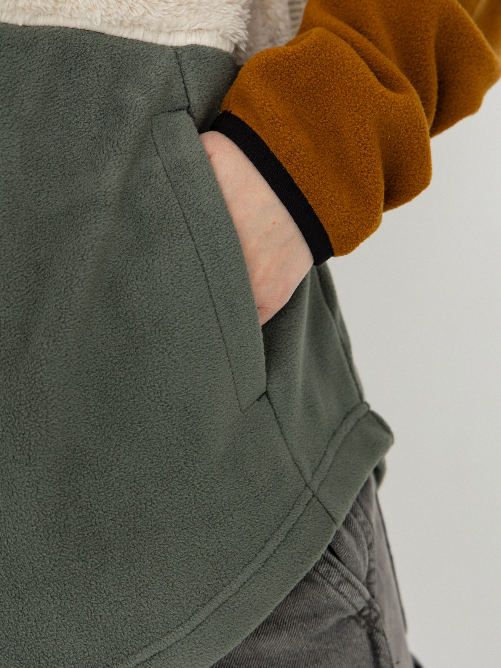 Női Polár pulóver Kavu Timber Lane (pine tree block)