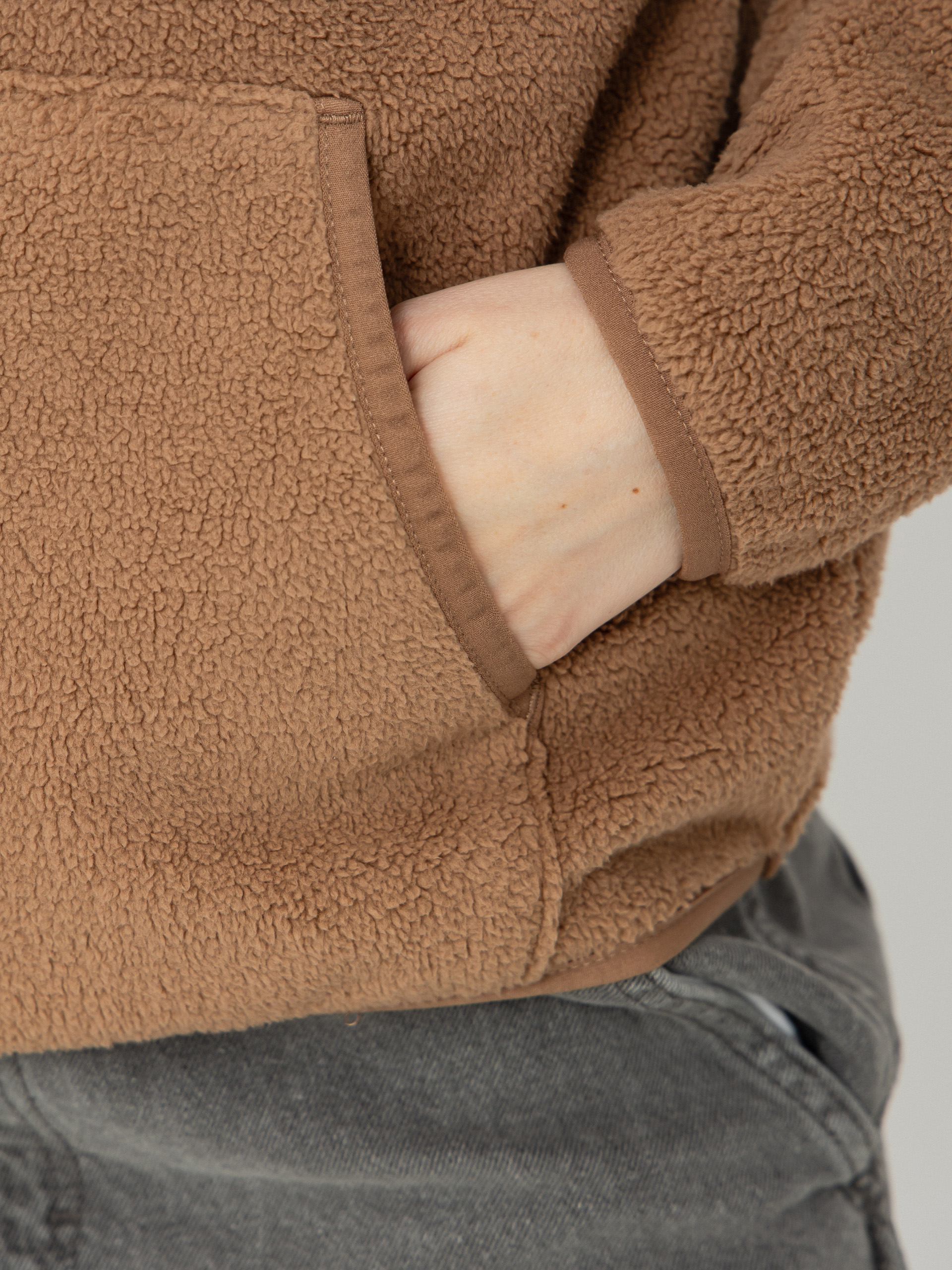 Női Polár pulóver Roxy Cool Calling (woodsmoke)