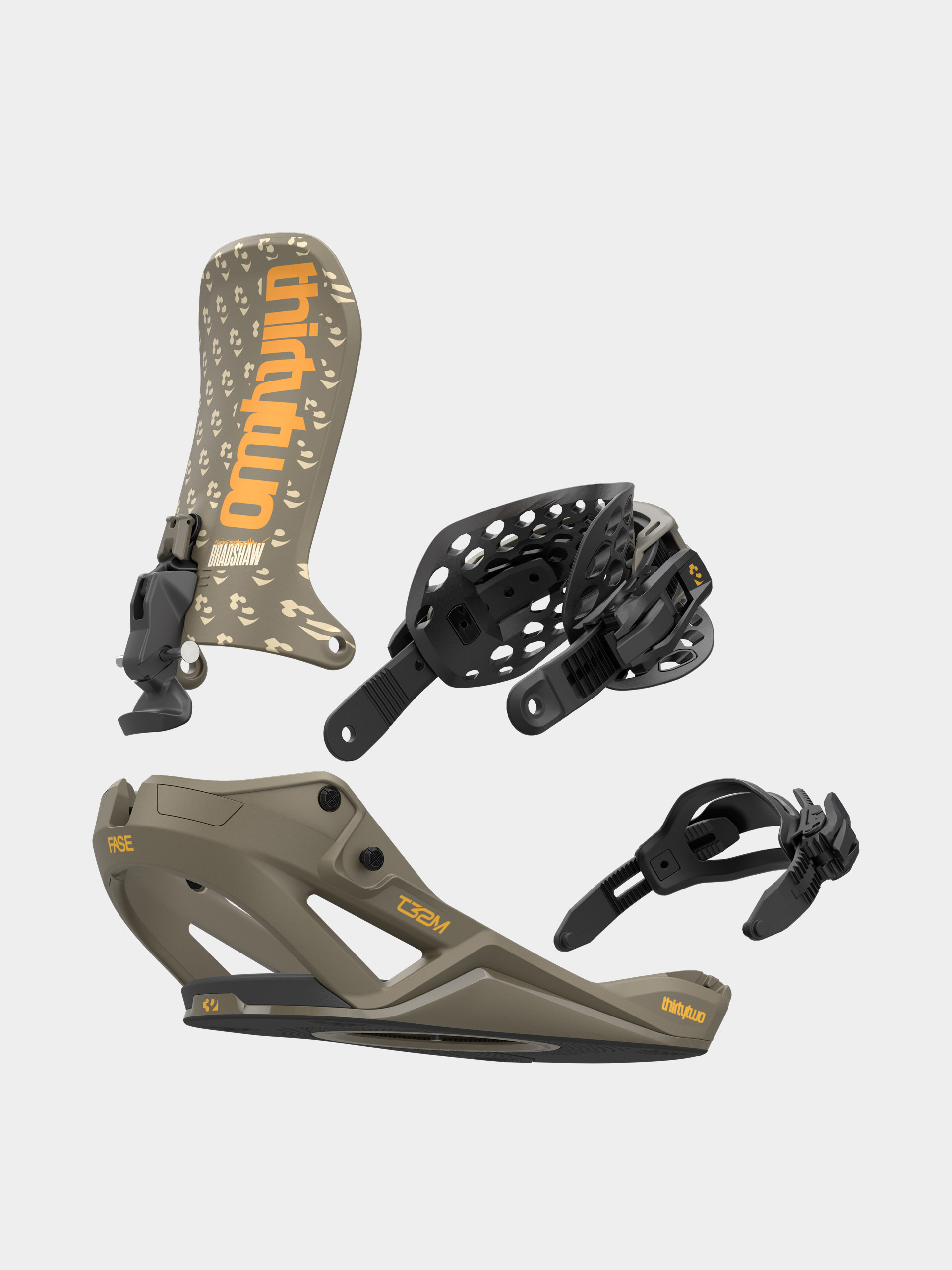 Snowboard kötés ThirtyTwo T32M Fase (green)