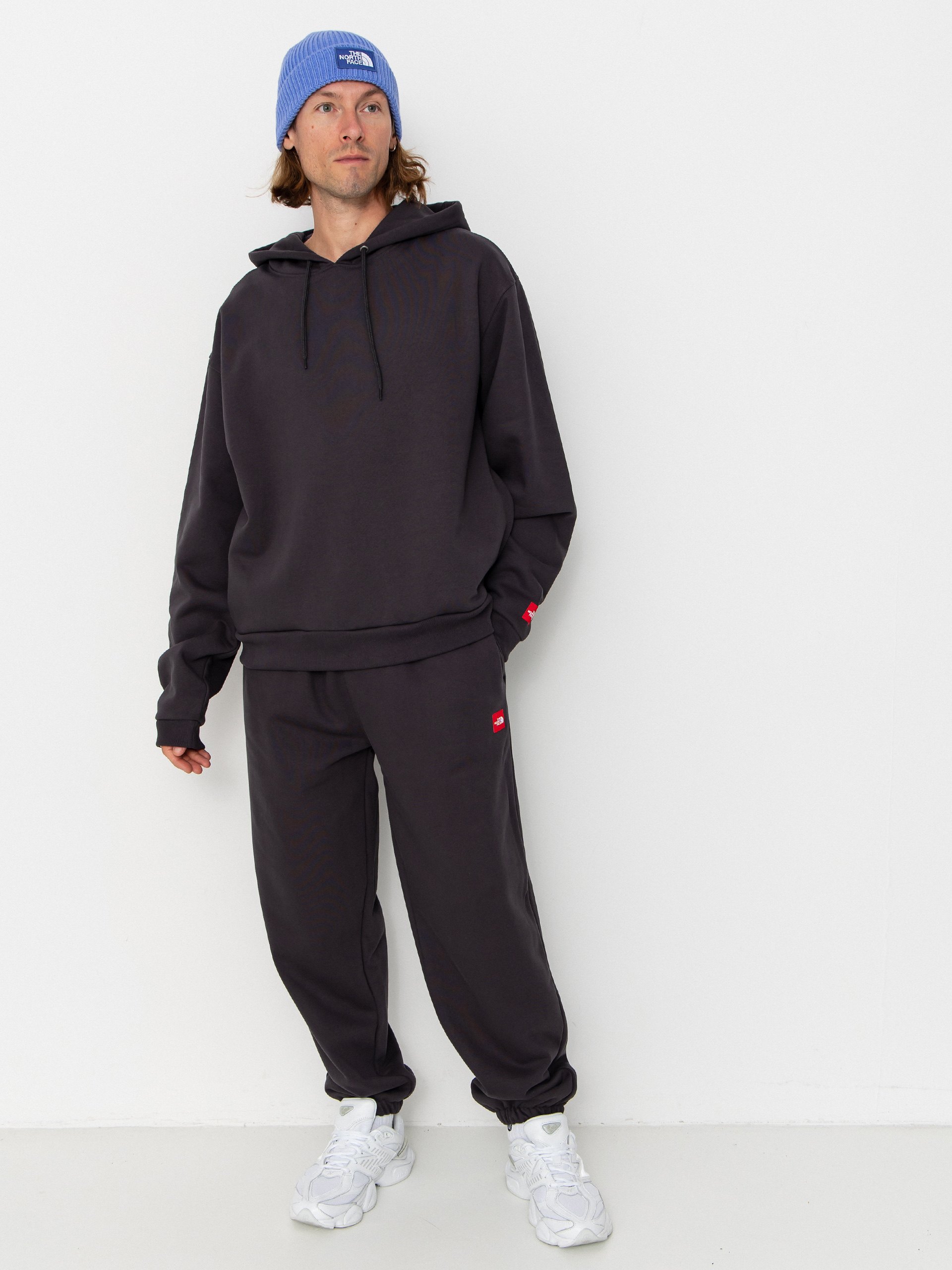 Kapucnis pulóver The North Face Red Box HD (obsidian)