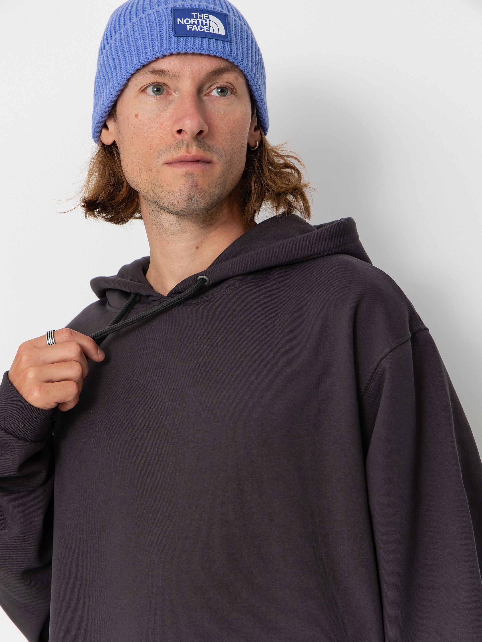 Kapucnis pulóver The North Face Red Box HD (obsidian)