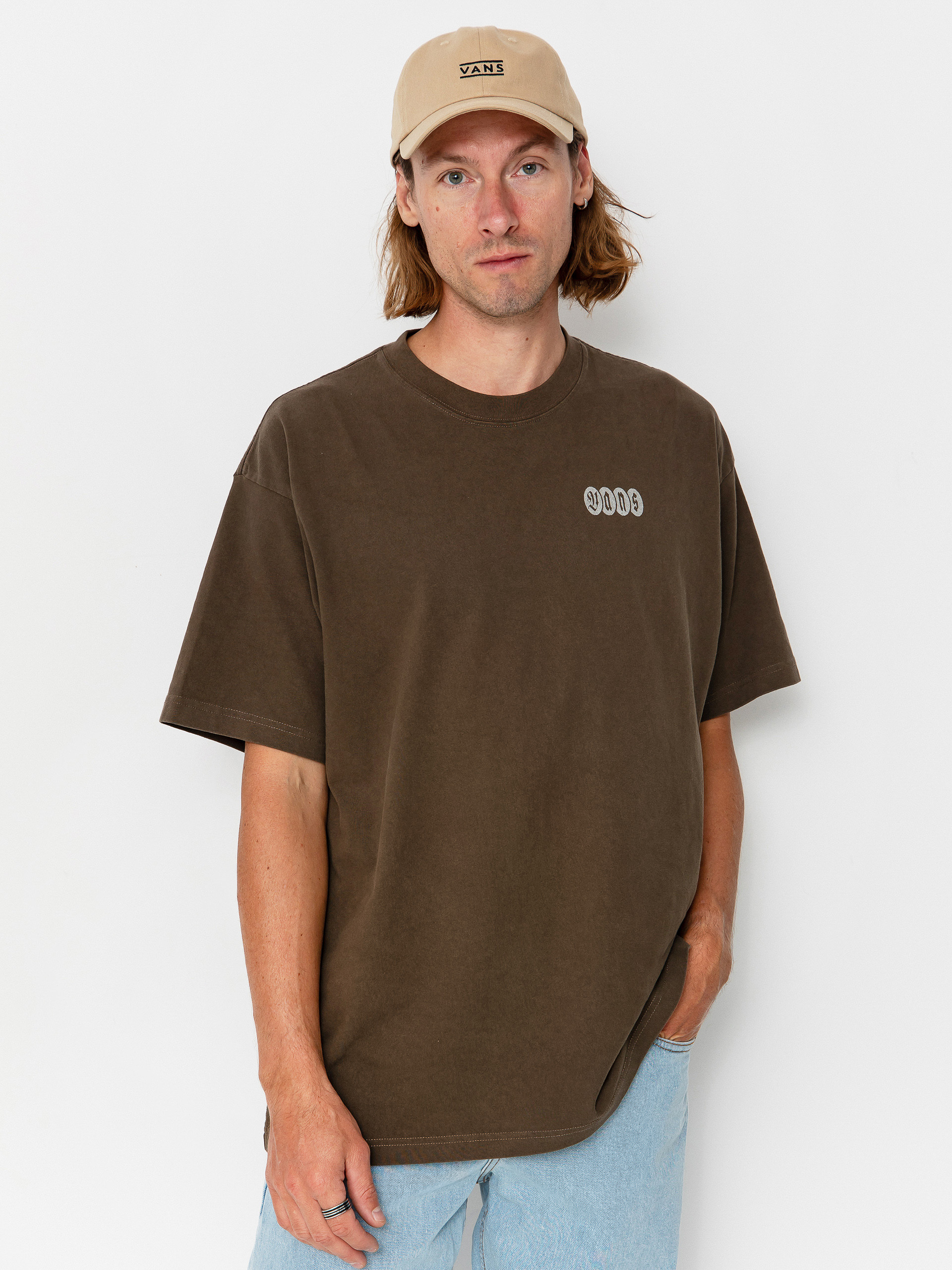 Vans Earthbound Loose Fit Póló (coal brown)